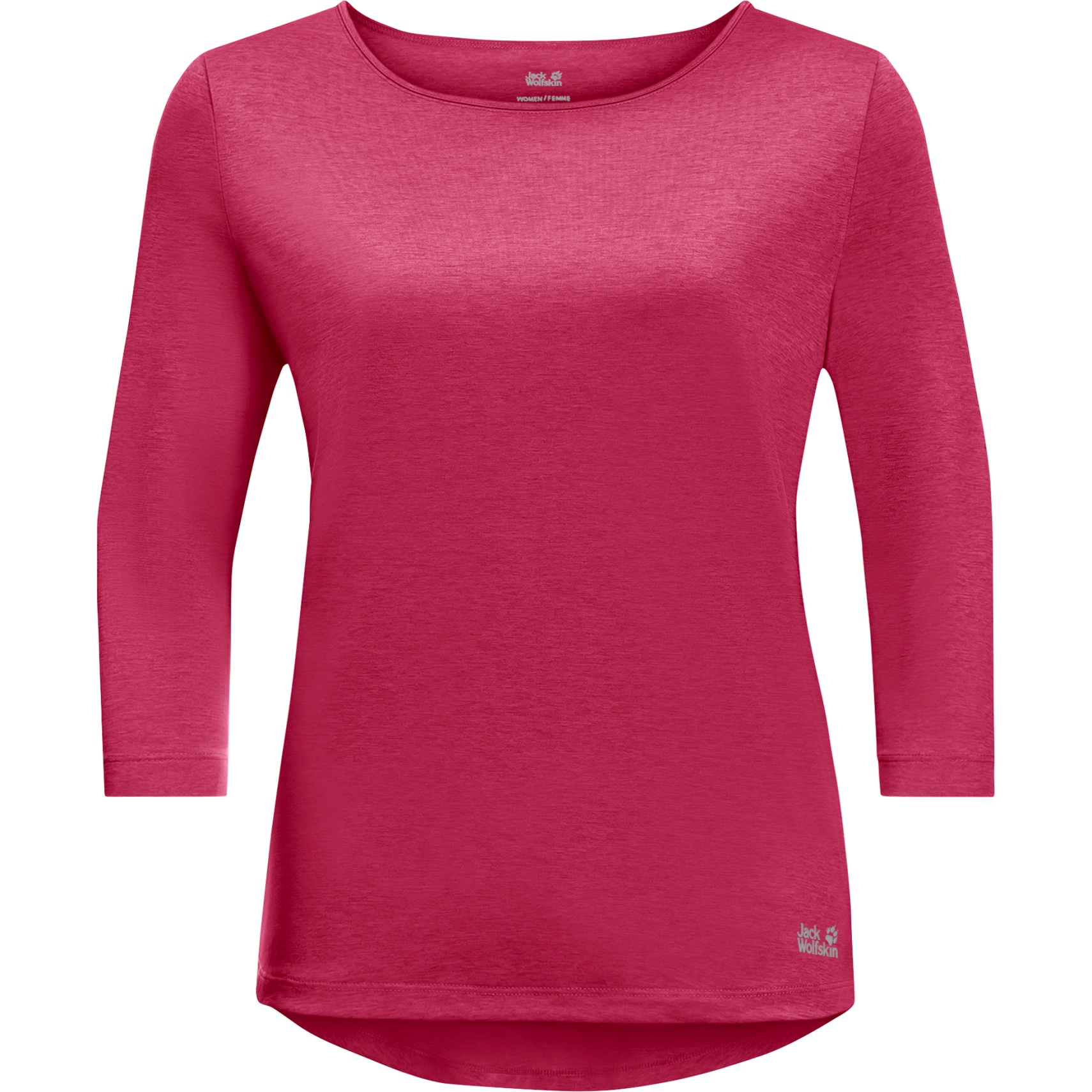 Picture of Jack Wolfskin Pack &amp; Go 3/4 T-Shirt Women - cranberry