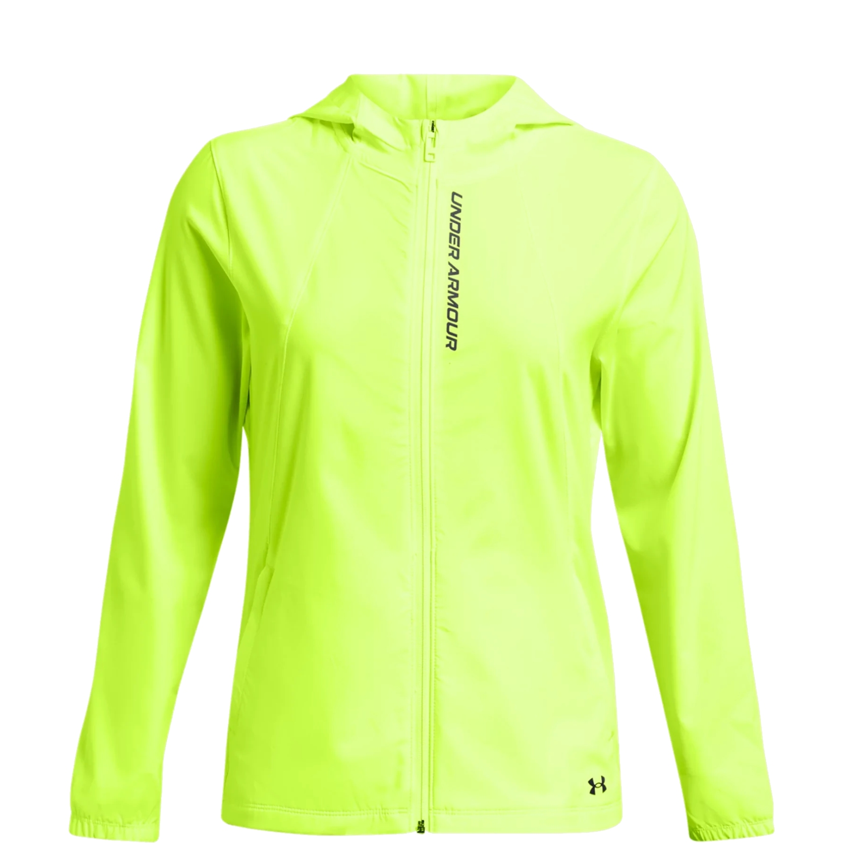 Under Armour Chaqueta Mujer - UA OutRun The Storm - High-Vis  Yellow/Reflective