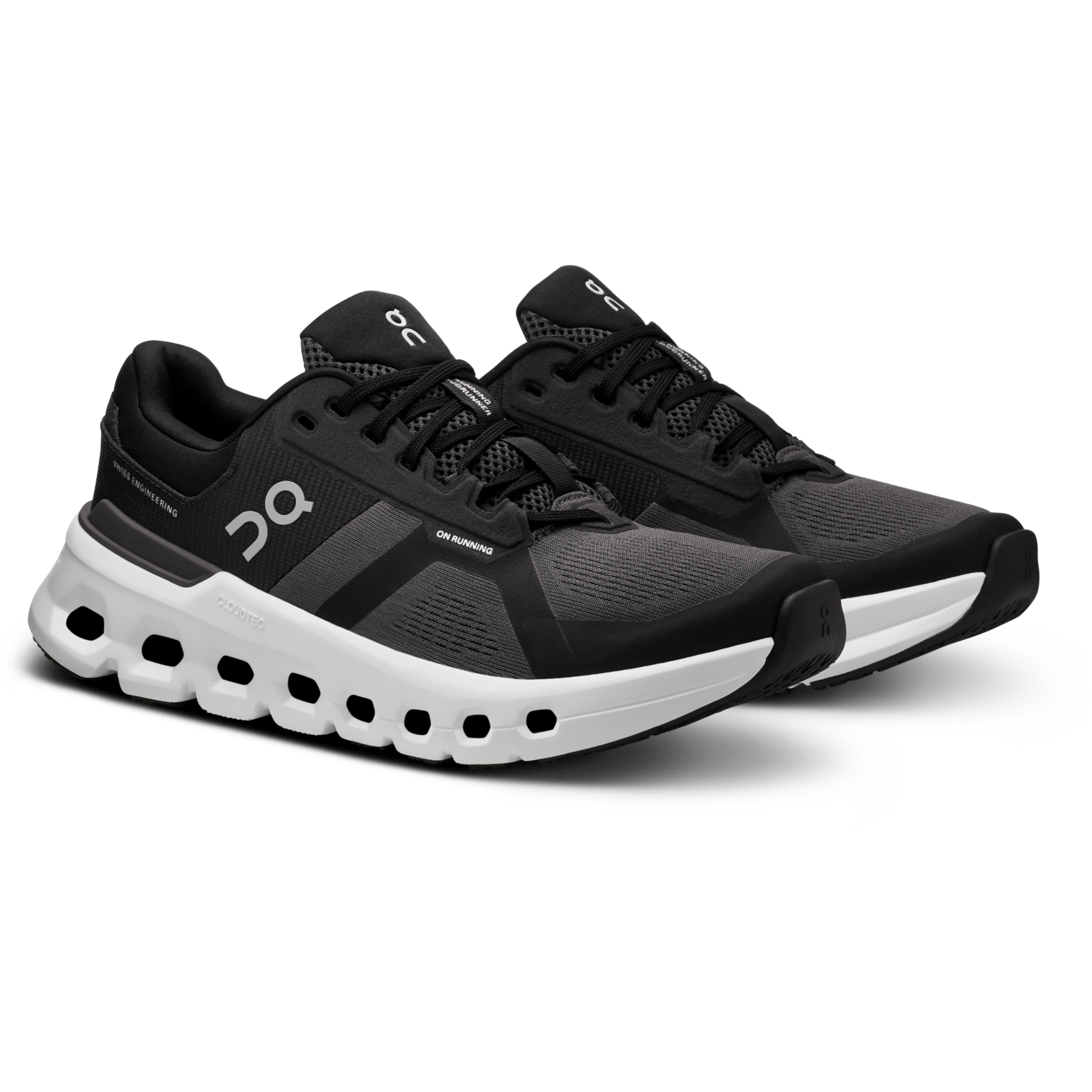Picture of On Cloudrunner 2 Running Shoes Women - Eclipse | Black