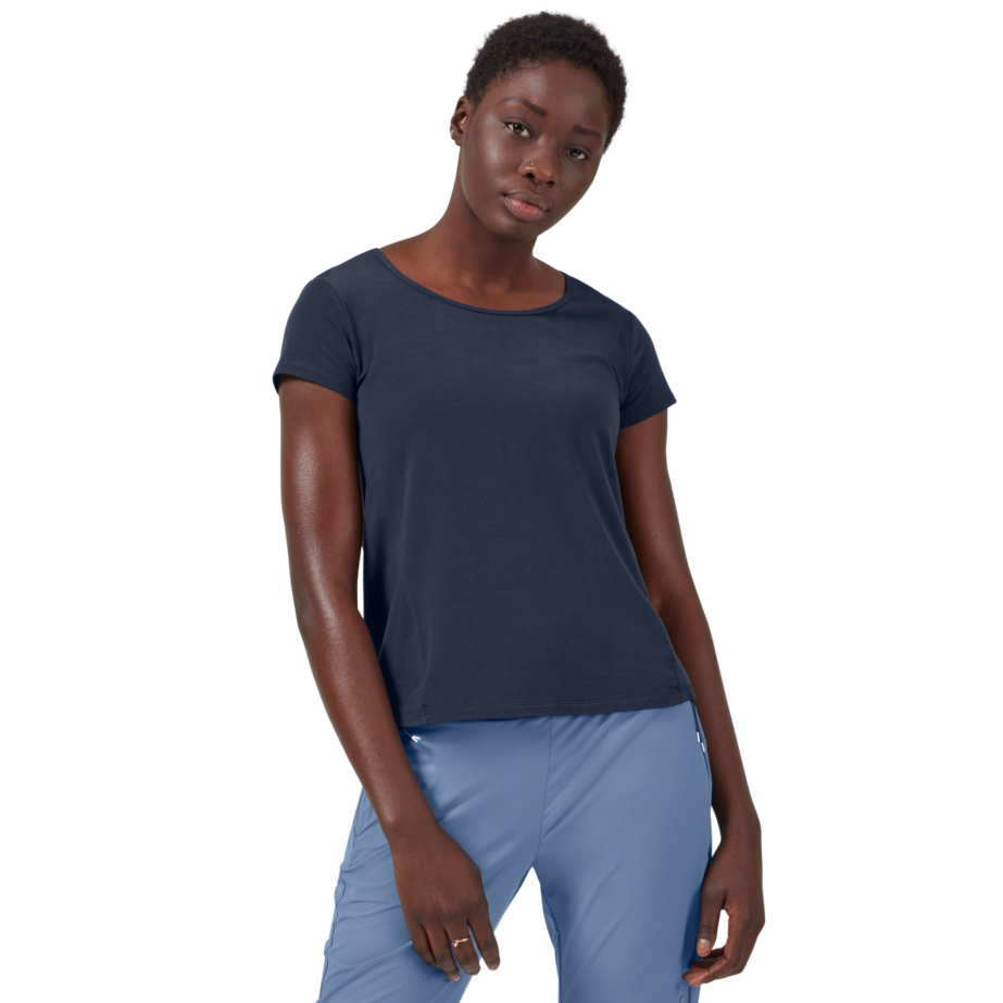 Produktbild von On Active-T Breathe Damen T-Shirt - Navy