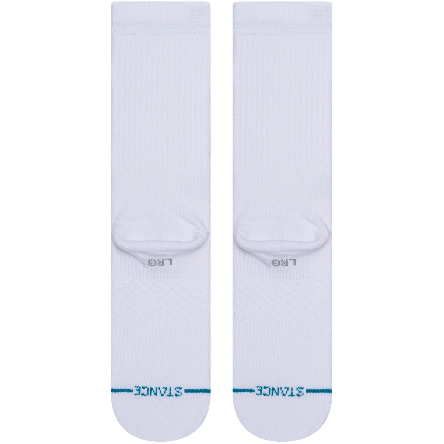 Stance Icon Calzini Uomo - Cotone Pettinato, Altezza Media (17 Cm), Punta Senza Cuciture - Colori Solidi