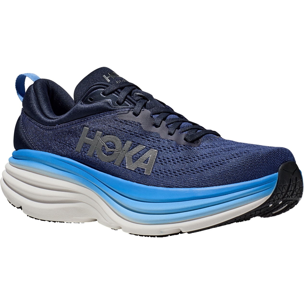 Picture of Hoka Bondi 8 Wide Running Shoes - outer space / all aboard