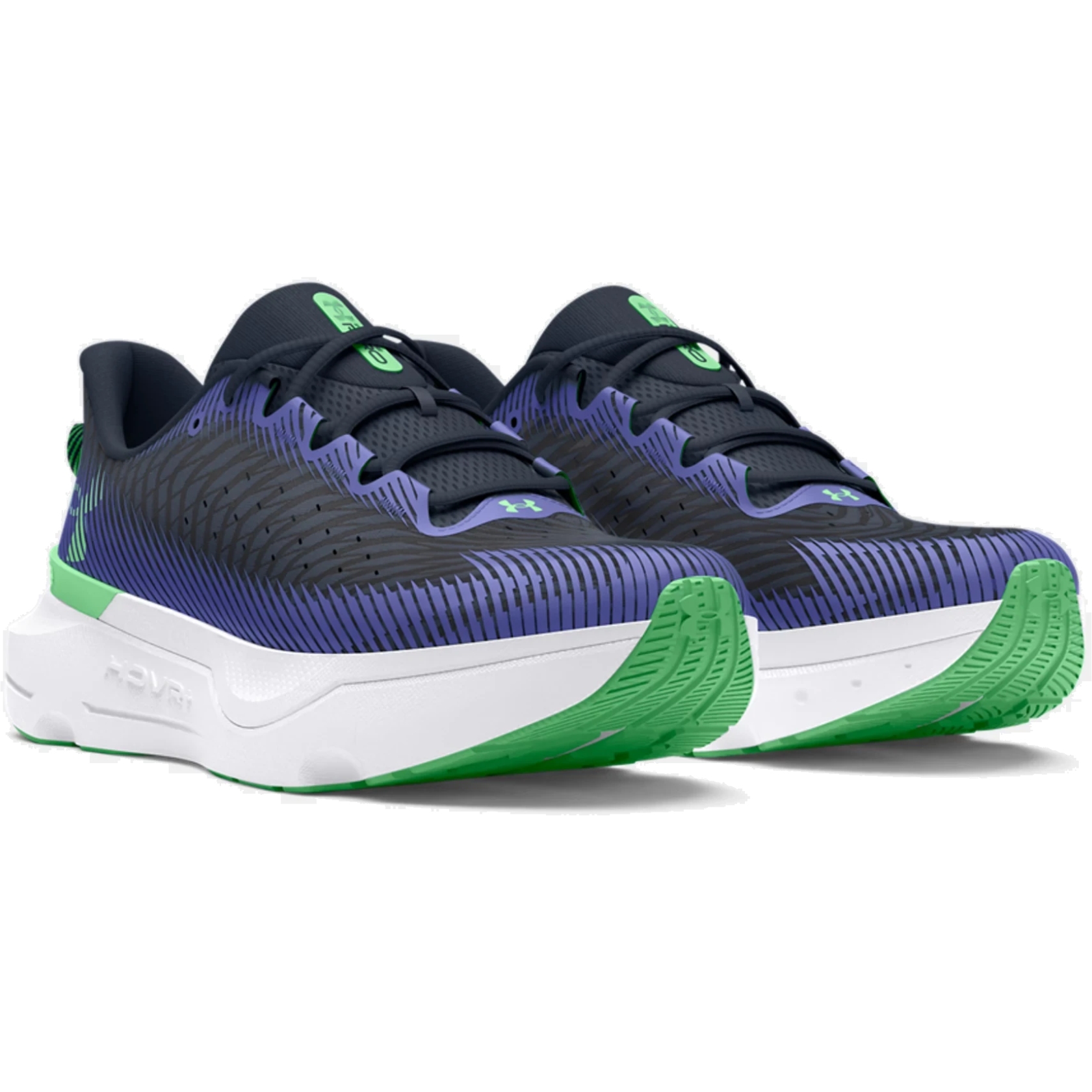 Produktbild von Under Armour UA Infinite Pro Laufschuhe Herren - Downpour Gray/Starlight/Matrix Green