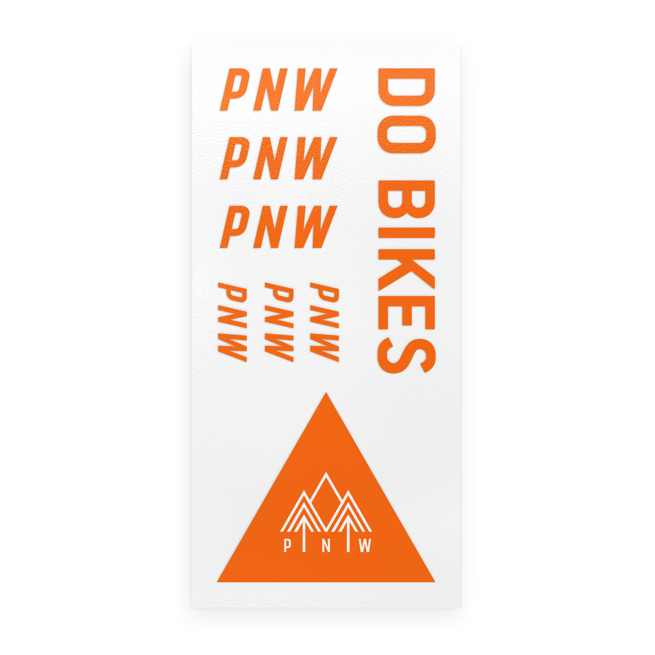 Produktbild von PNW Components Loam Transfer Decal Kit - safety orange