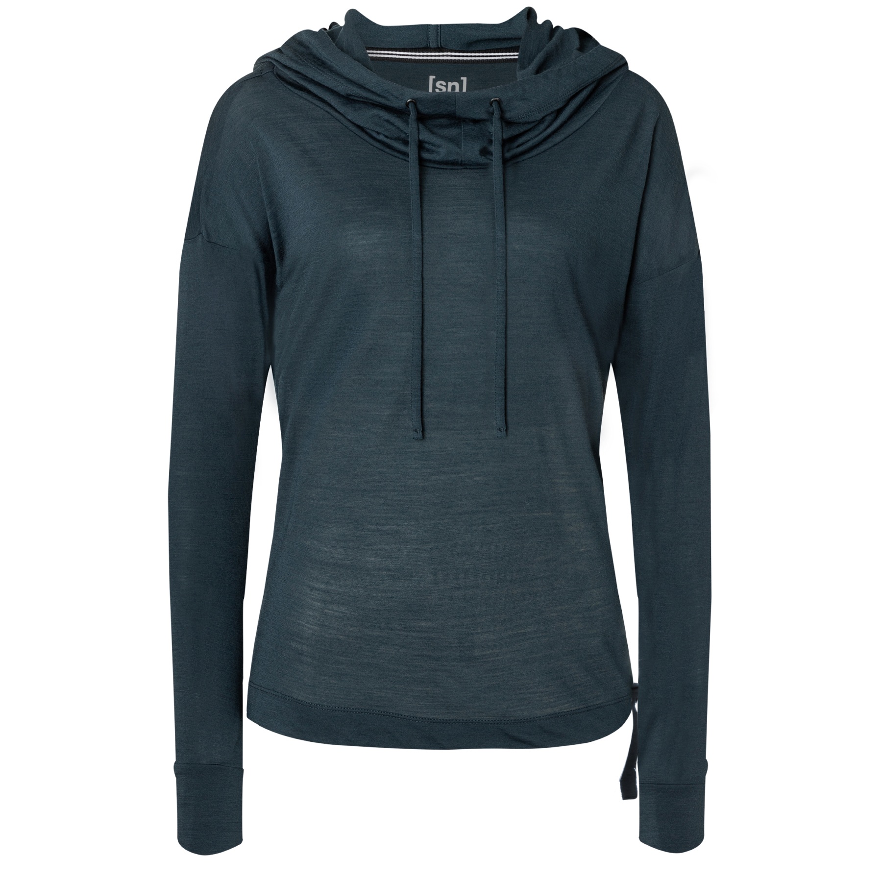Picture of SUPER.NATURAL Funnel Hoodie Women - Blueberry