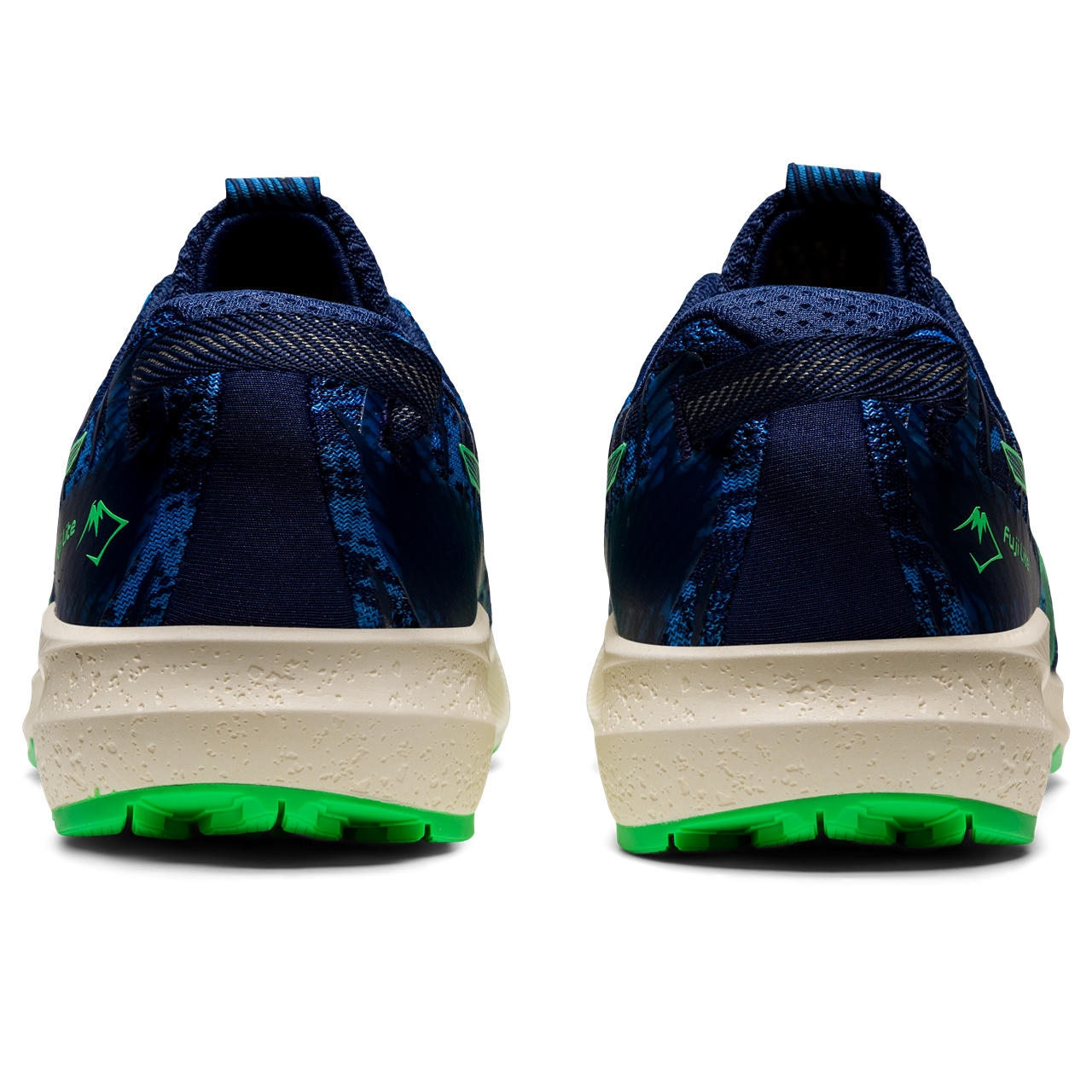 asics Fuji Lite 3 BIKE24 leaf | Men coast/new Trailrunning Shoes blue 