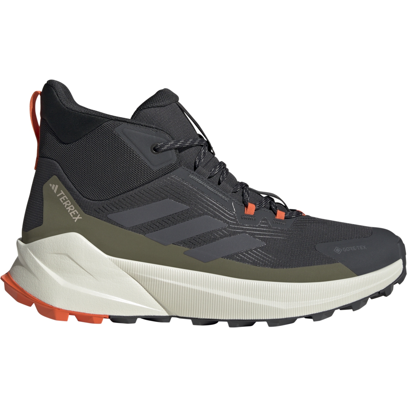 adidas TERREX Trailmaker Mid GORE-TEX Wandelschoenen Heren - carbon/grey  six/core black JI3070