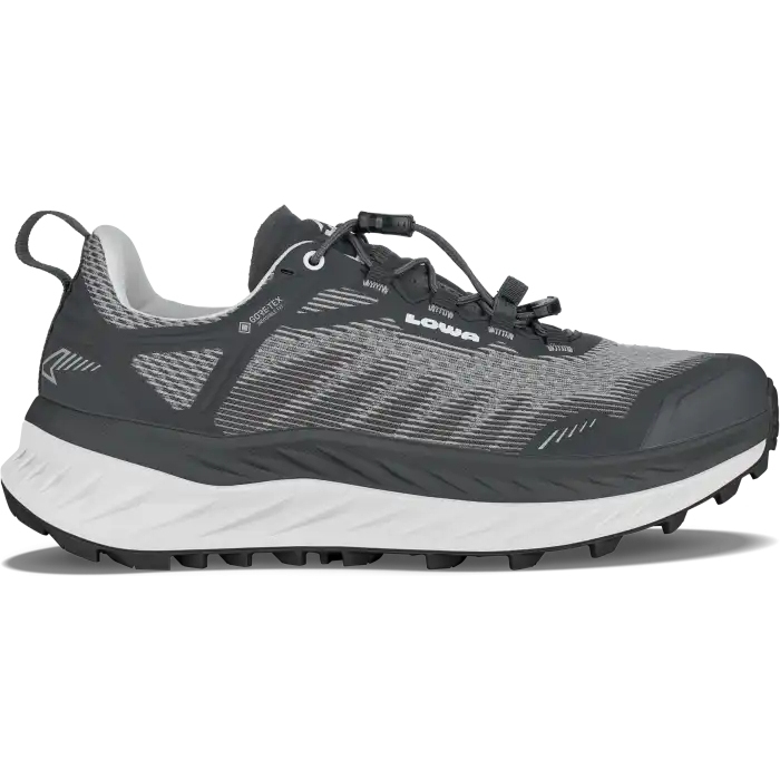 Picture of LOWA Fortux GTX Running Shoes Men - black/white