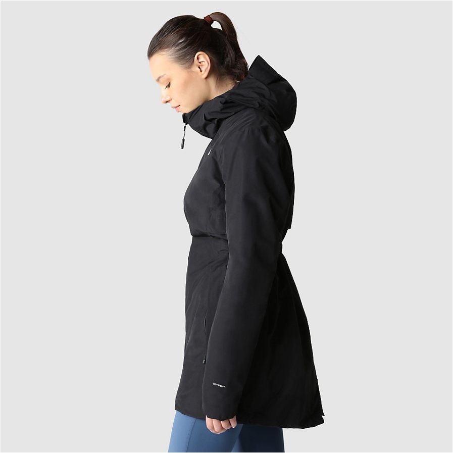 The North Face HIKESTELLER INSULATED - Parka - tnf black/black