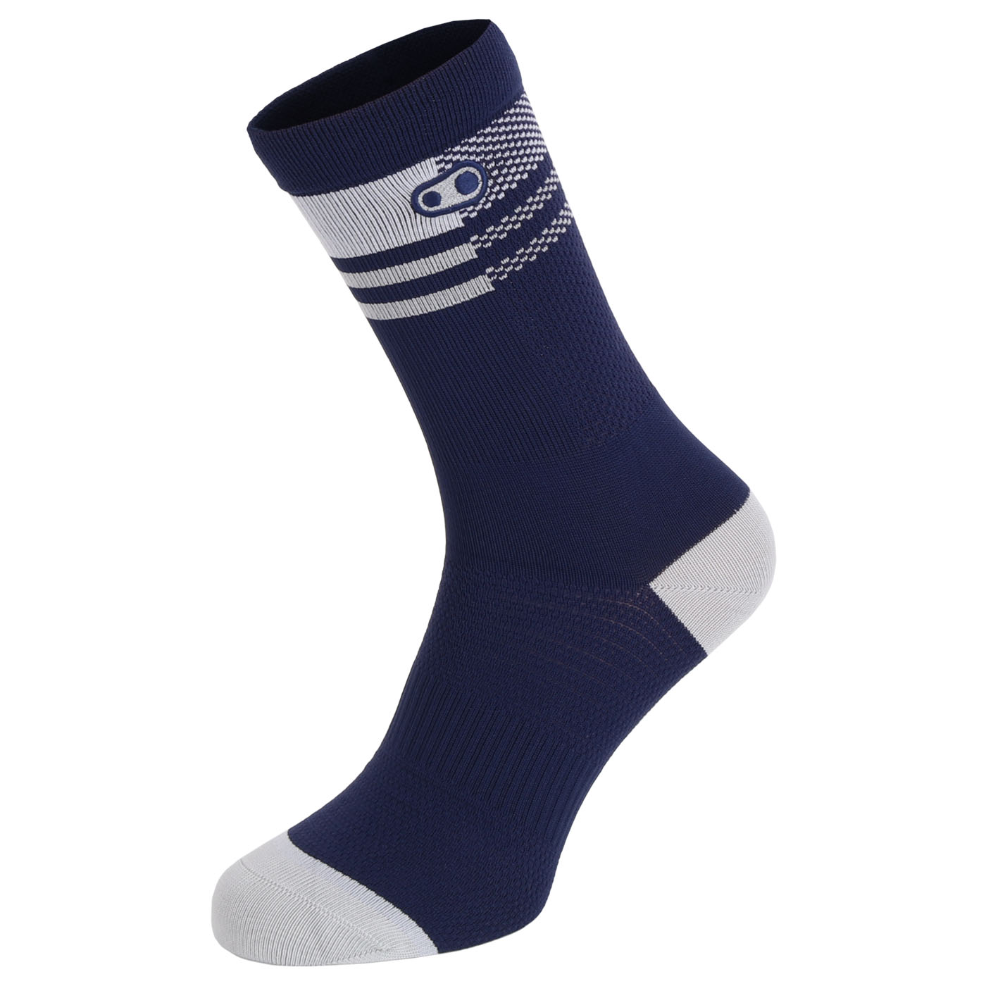 Picture of Crankbrothers Icon MTB Socks - navy blue/white