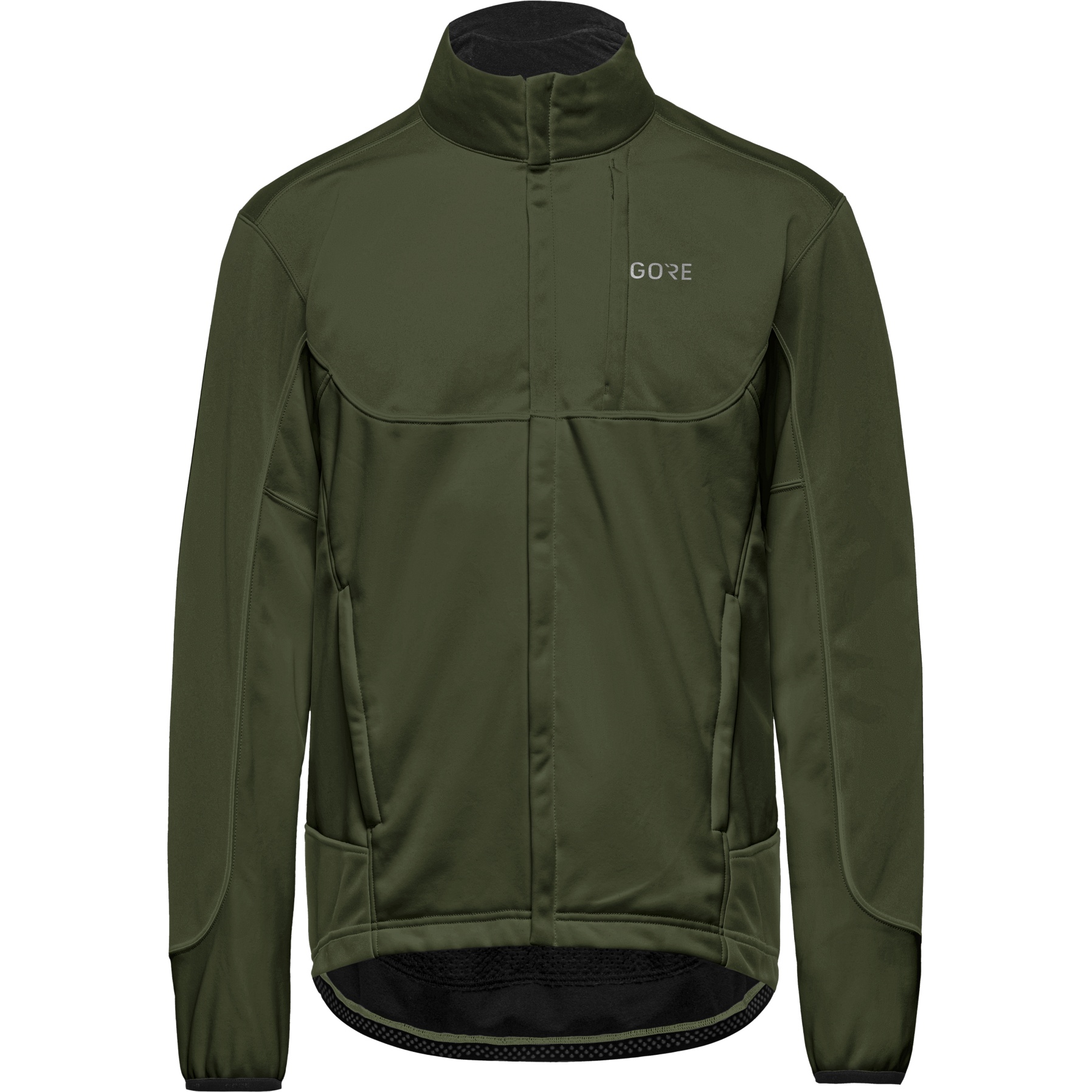 Picture of GOREWEAR C5 GORE® WINDSTOPPER® Thermo Trail Jacket - utility green BH00