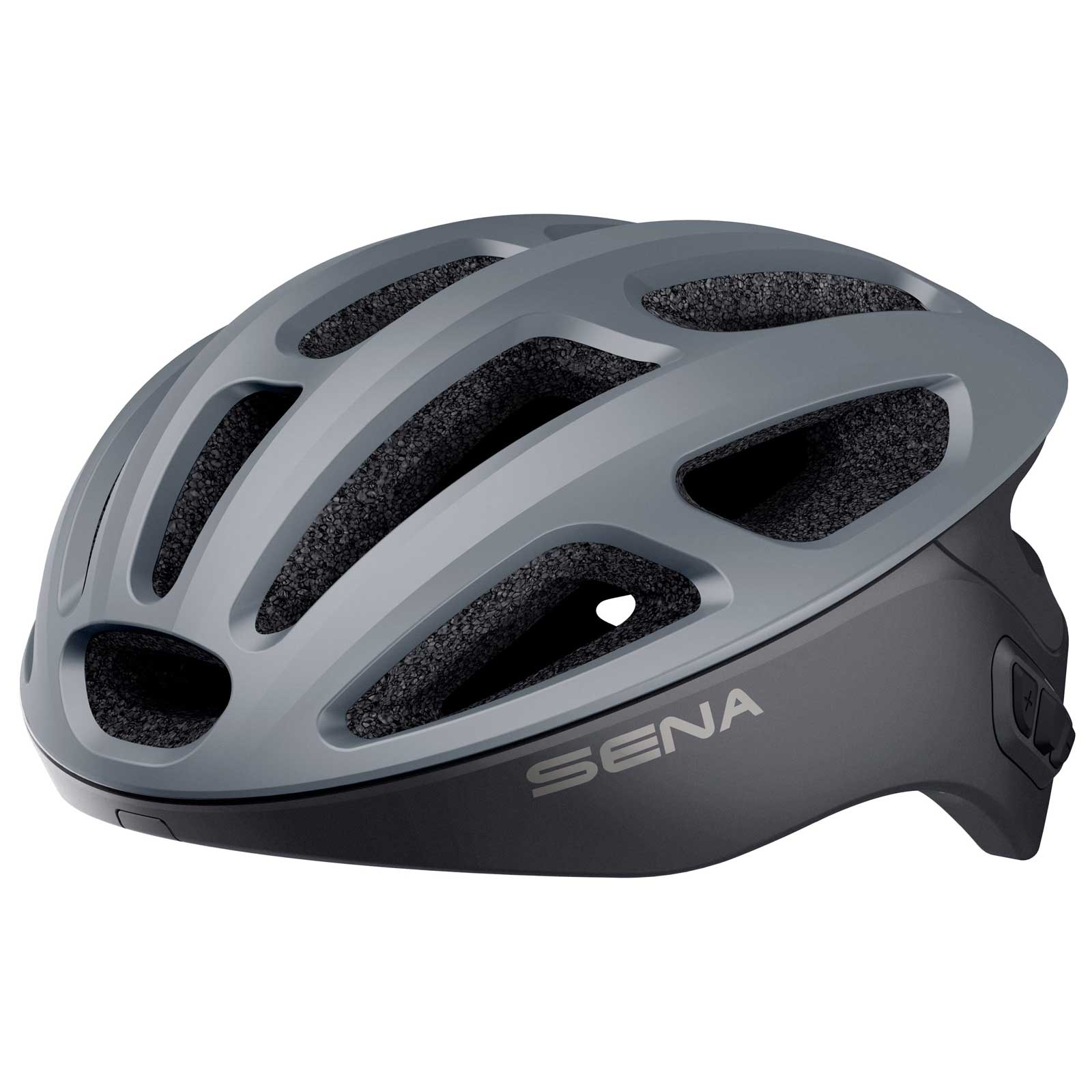 Produktbild von SENA R1 Smart Fahrradhelm - ohne FM-Radio - Mattgrau