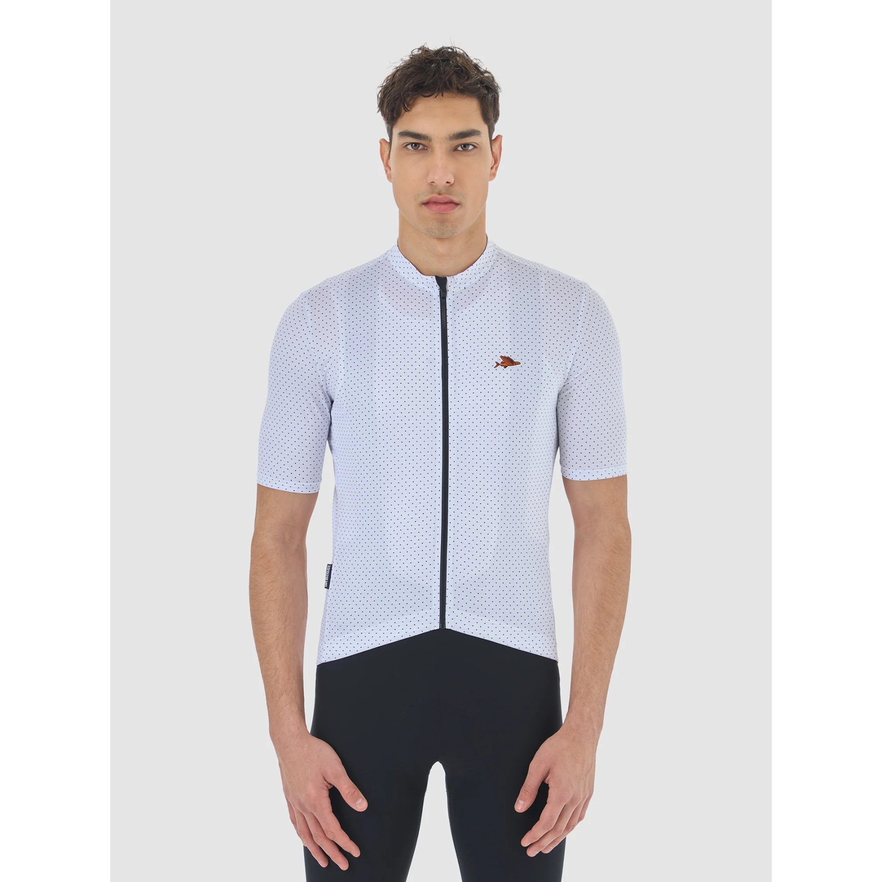 Café du Cycliste Fleurette Short Sleeve Jersey Men - white