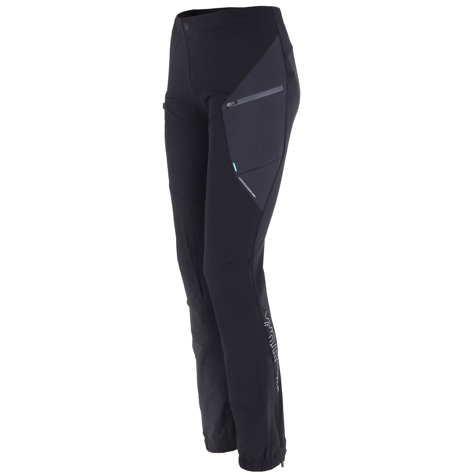 Picture of Montura Speed Style Pants Woman - black/care blue 9028