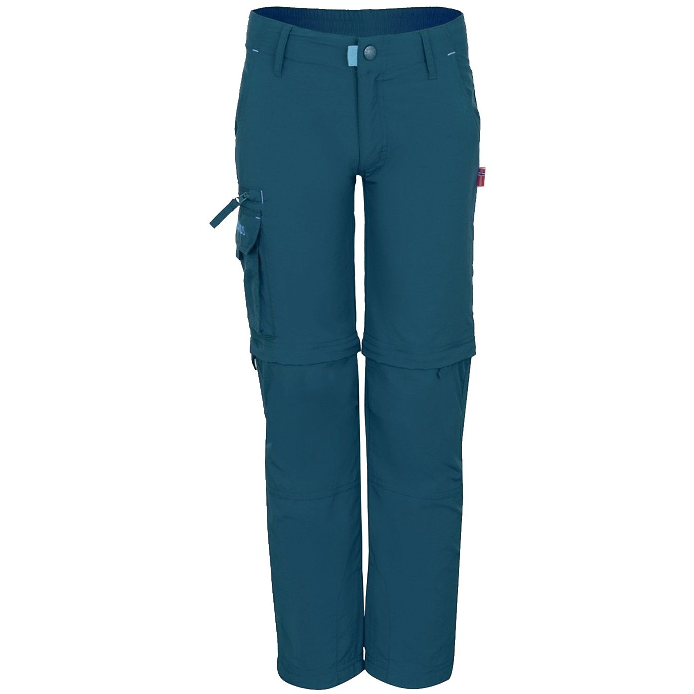 Zdjęcie: Trollkids Oppland Slim Fit Zip-Off Pants Kids - Petrol