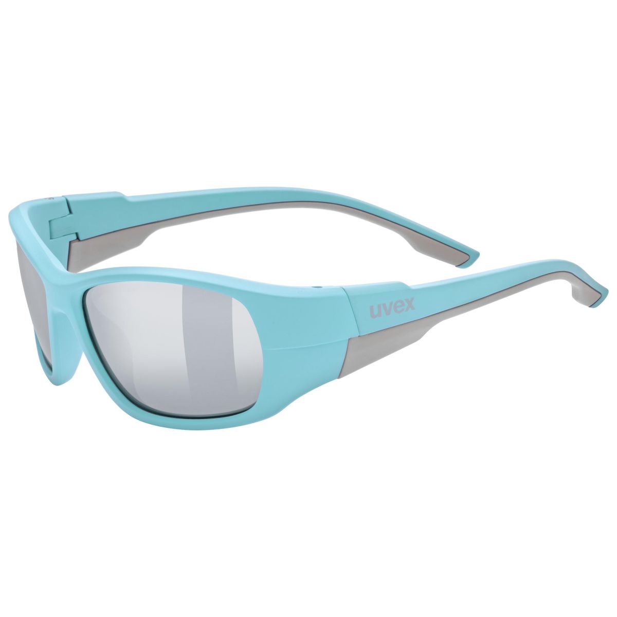 Produktbild von Uvex sportstyle 514 Kinderbrille - lightblue matt/mirror silver