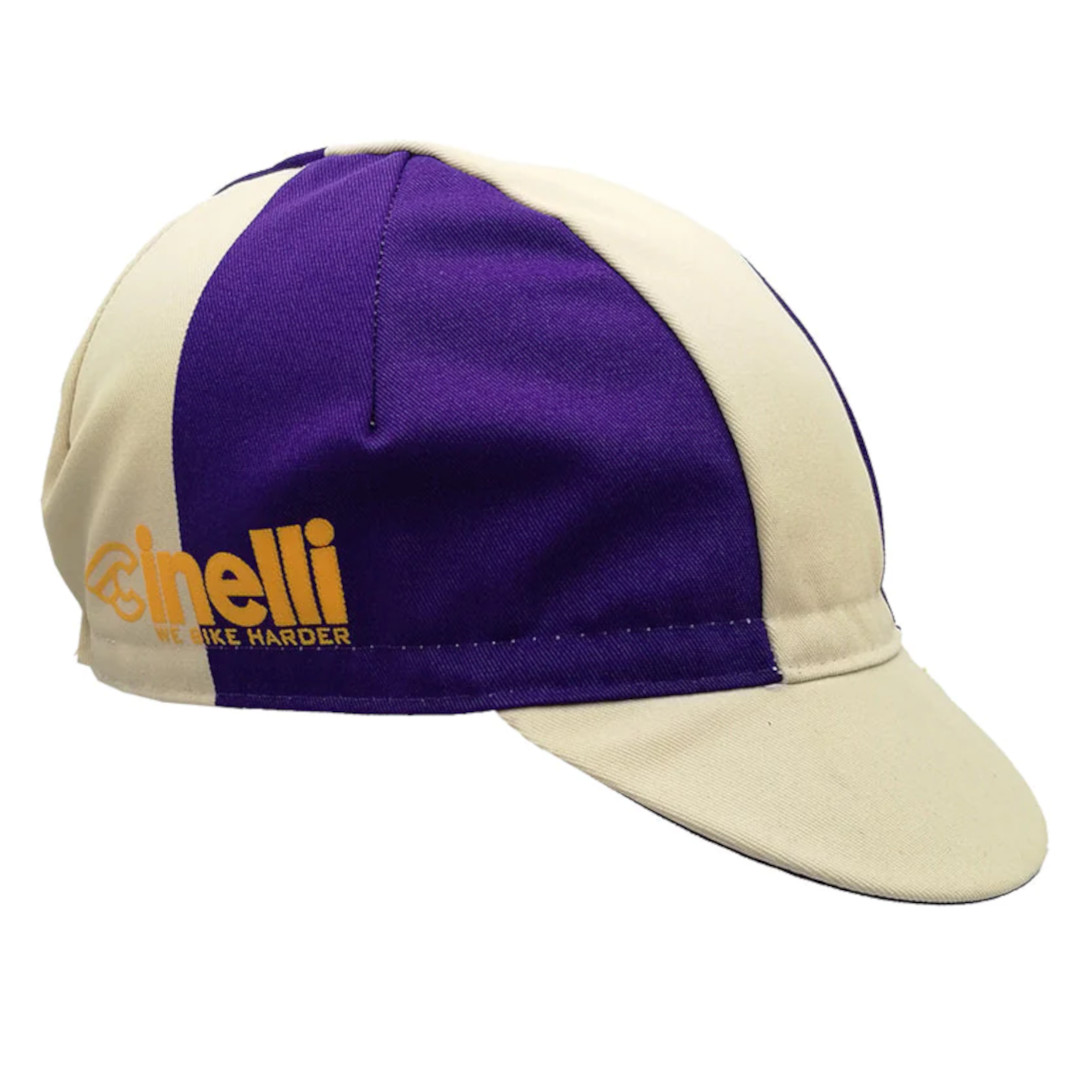 Picture of Cinelli We Bike Harder - Cycling Cap - purple
