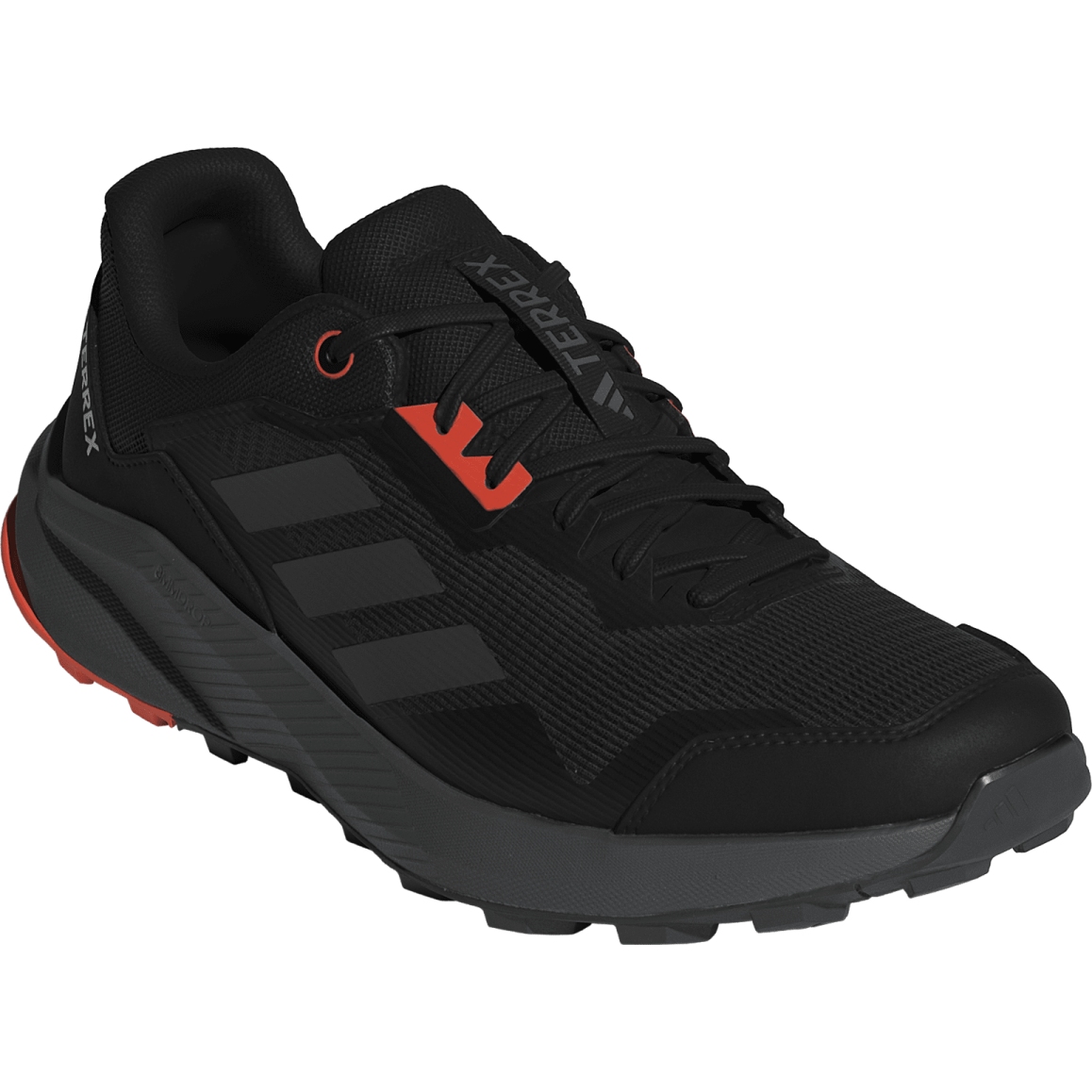 кроссовки мужские adidas TERREX Trailrider для трейлраннинга - серые шесть /серые четыре/ударопрочные оранжевые IF0385