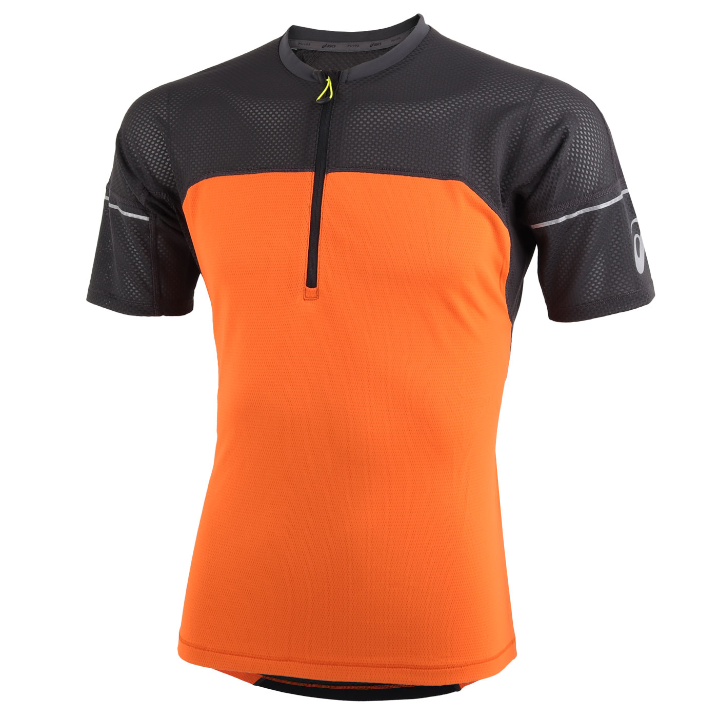 Image de asics T-Shirt Running Homme - Fujitrail - marigold orange