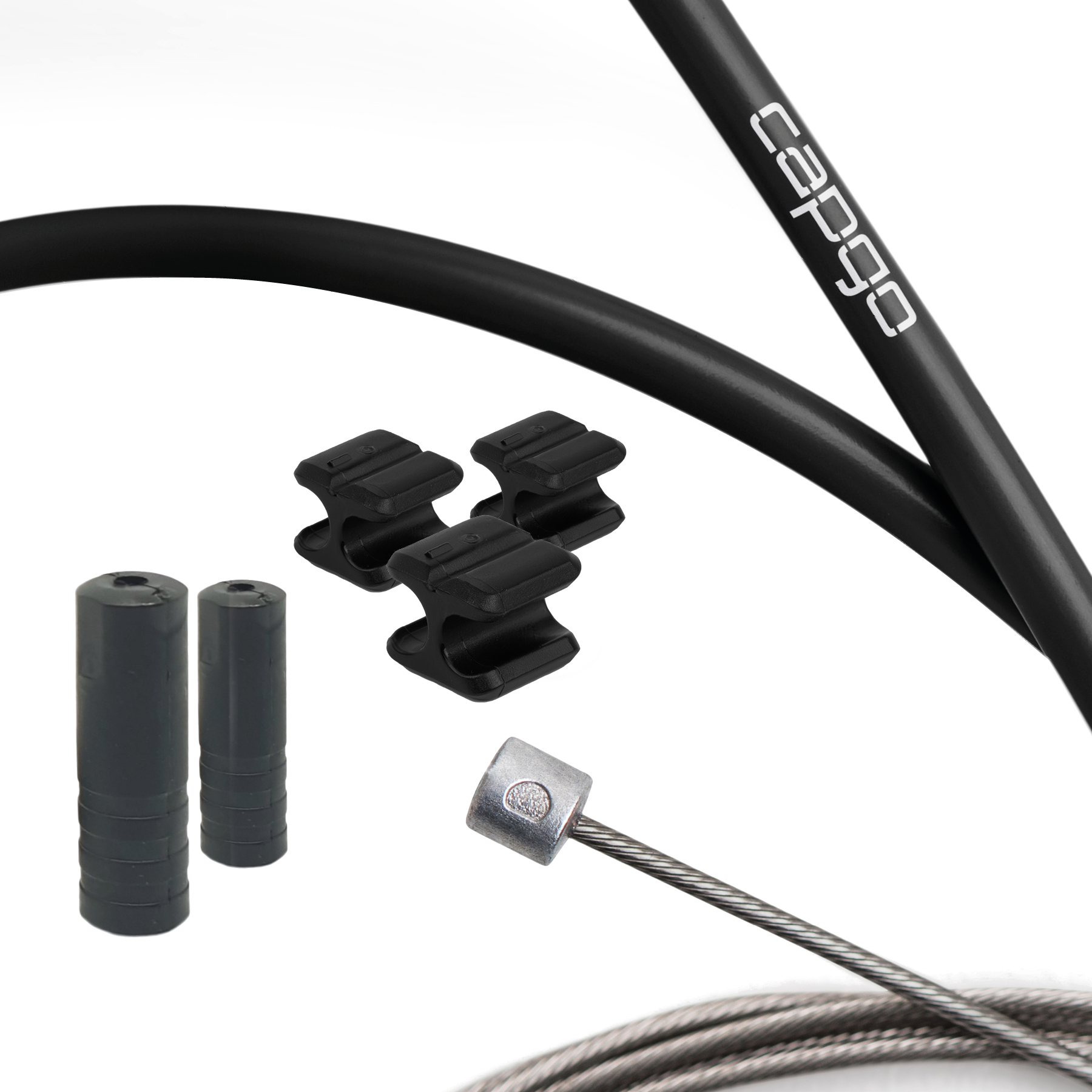 Foto de capgo Kit de Cable - Blue Line | para Tija de Sillín Telescópica - negro