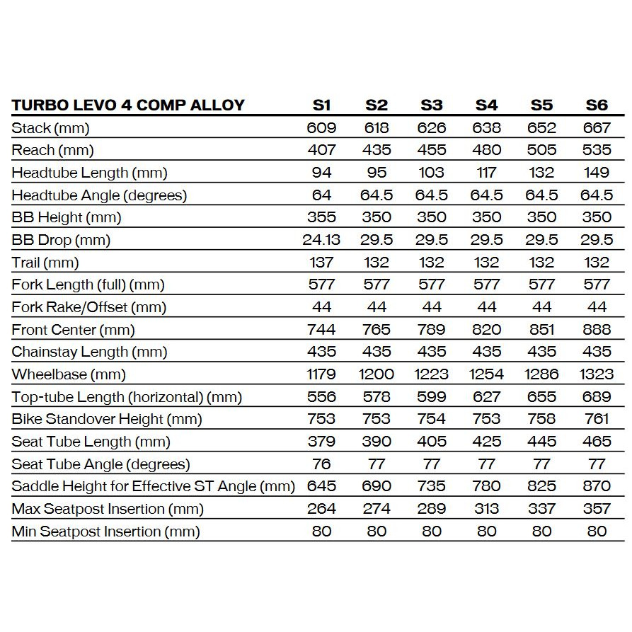 Specialized TURBO LEVO COMP ALLOY Electric Mountain Bike