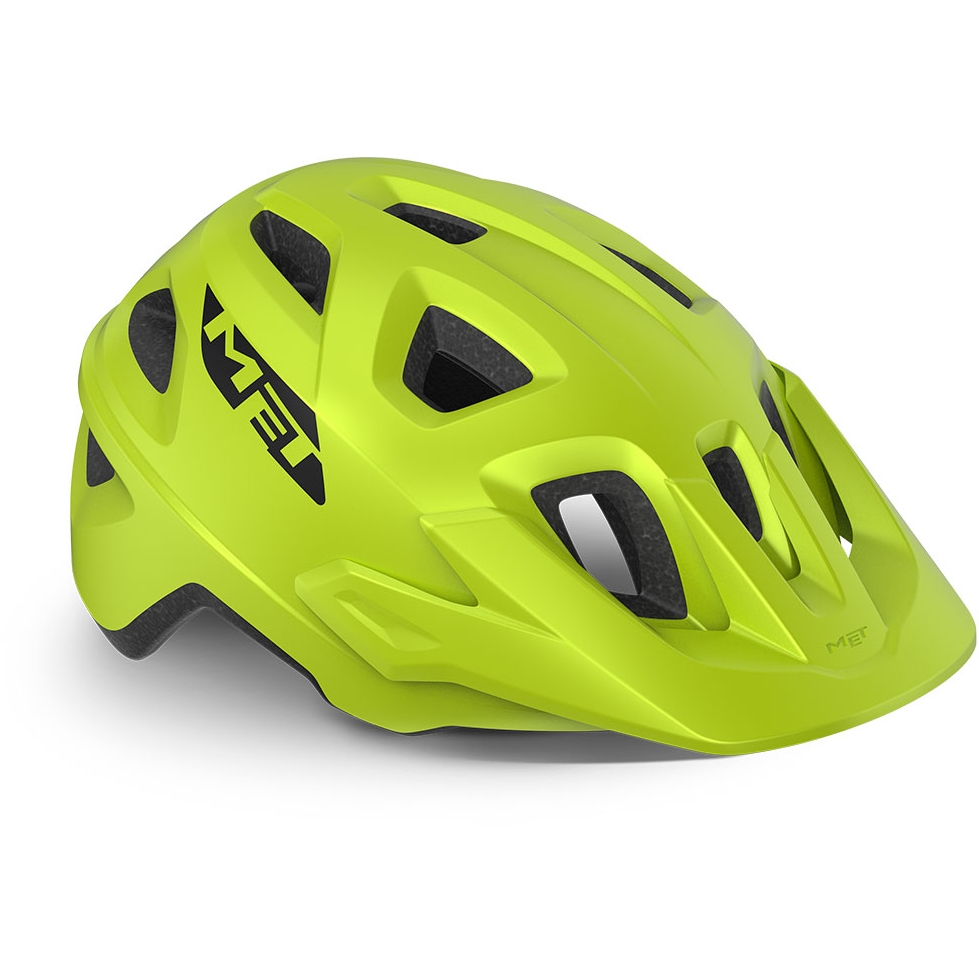 Picture of MET Echo Helmet - lime green matt