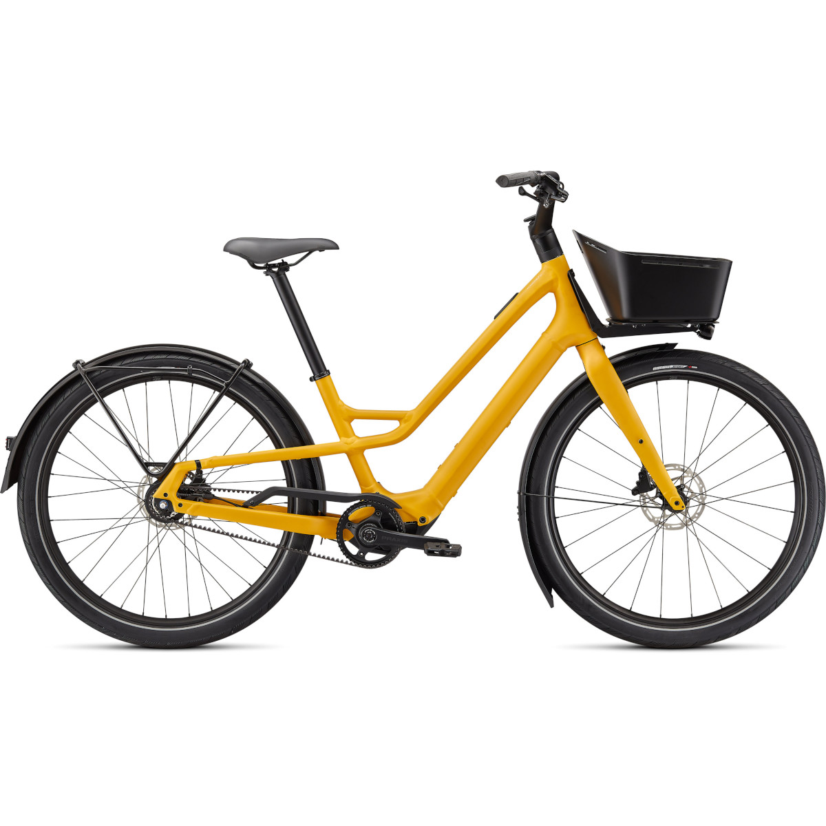 Photo produit de Specialized TURBO COMO 5.0 SL - Vélo de Ville Électrique - 2022 - brassy yellow / transparent