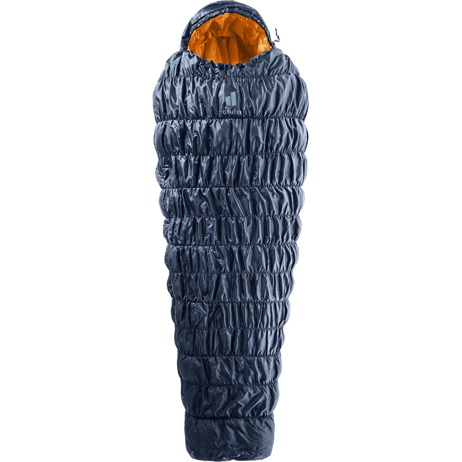 Спальный мешок Deuter Exosphere EL 0C/32F - на молнии слева - чернильный-клен