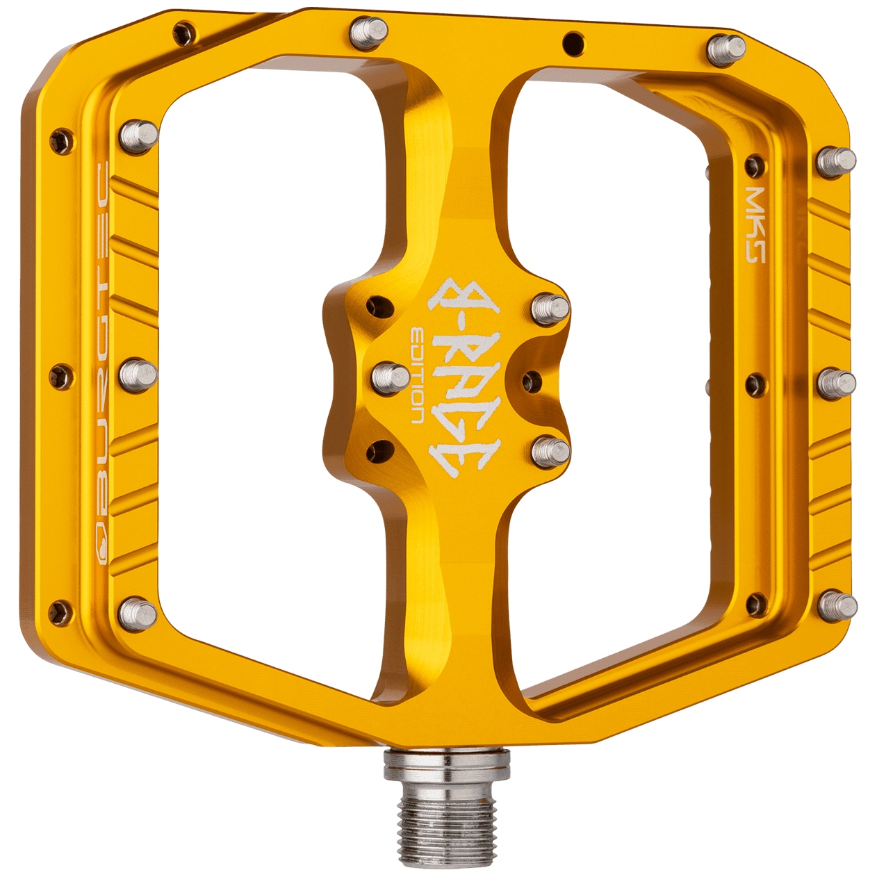 Burgtec Penthouse Flat MK5 Pedals - B-Rage Edition - Burgtec