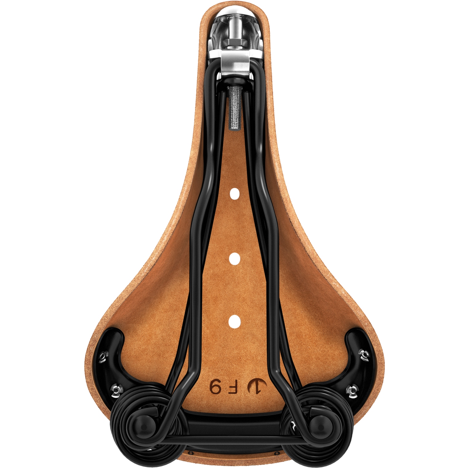 Brooks Flyer Kernledersattel - honey | BIKE24