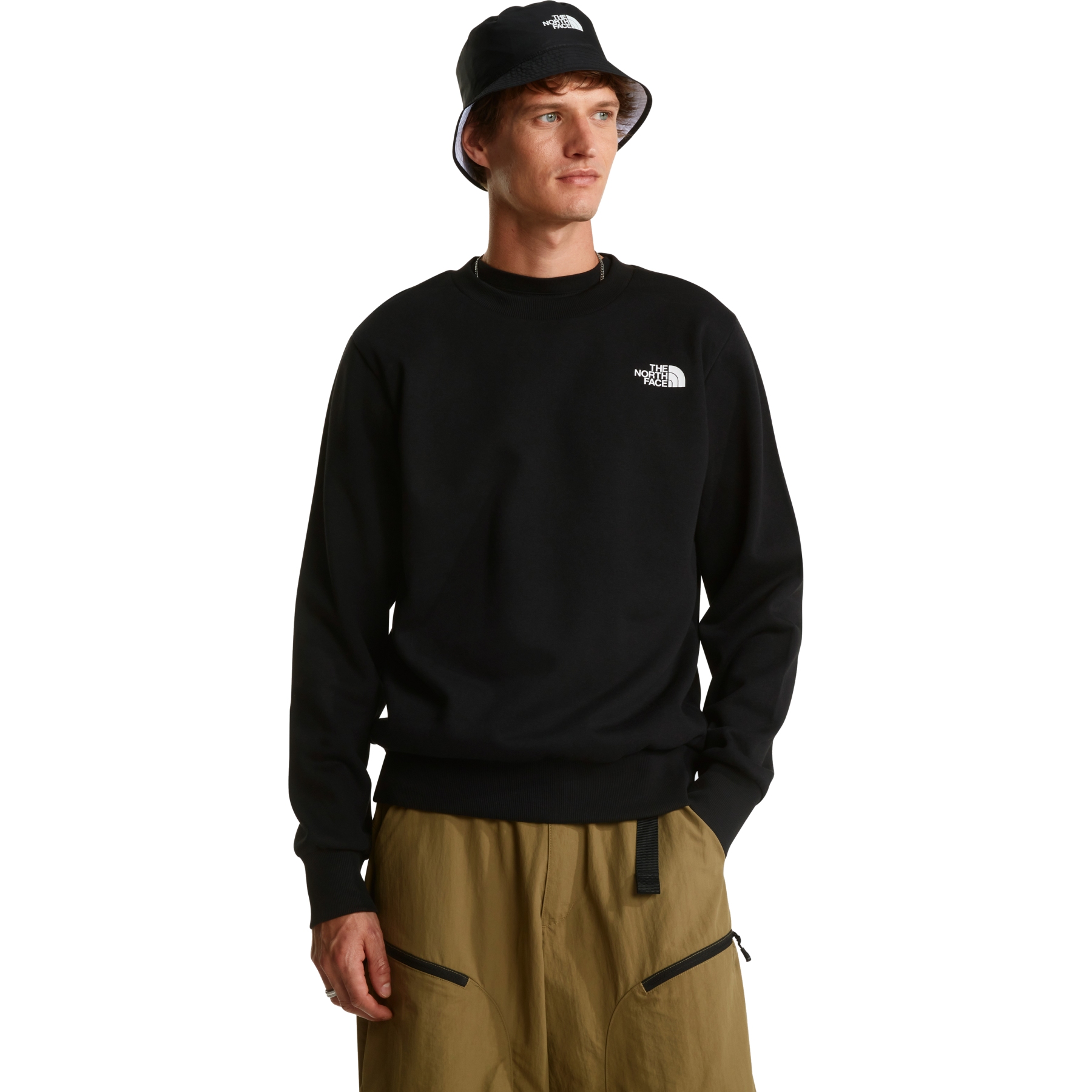 Мужчины из команды The North Face Simple Dome Crew - TNF Black черный