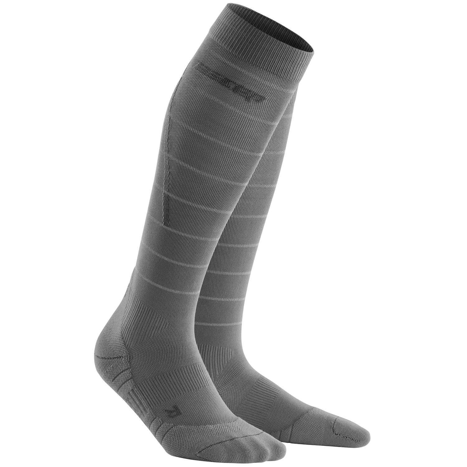 Picture of CEP Reflective Compression Socks Women - grey