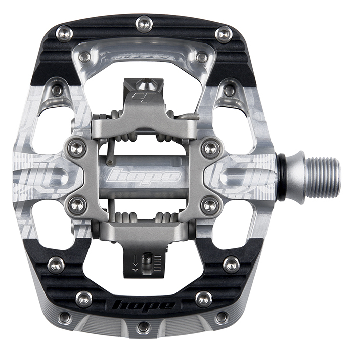 Image of Hope Union Gravity Clipless Pedals - silver