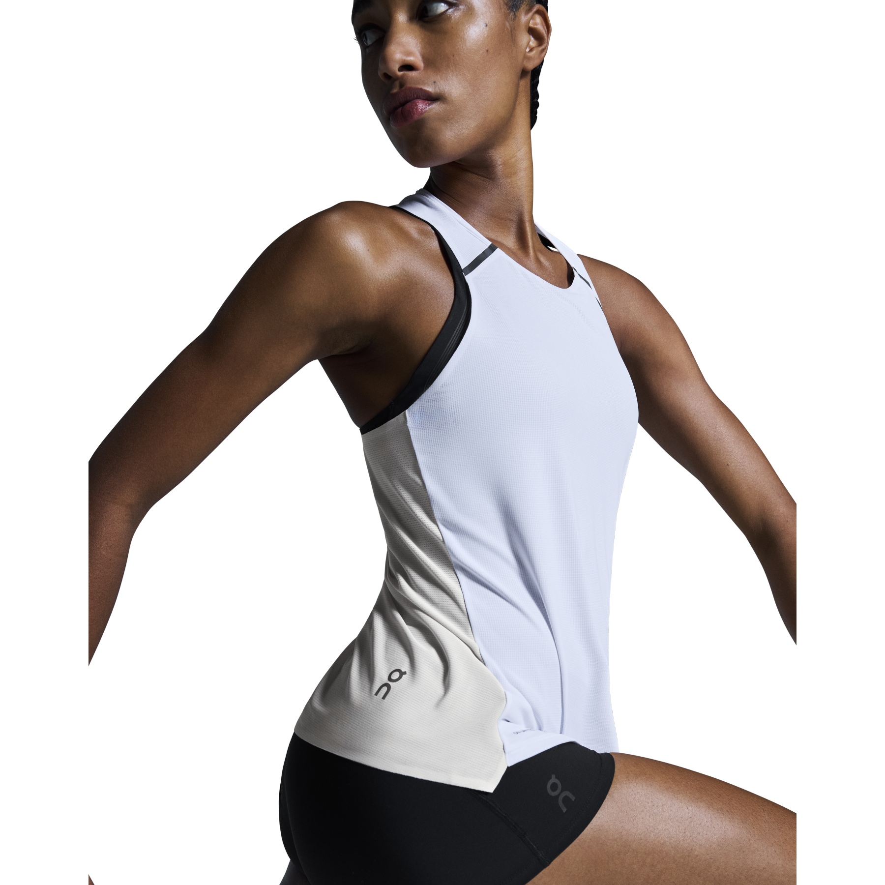 On Performance Tank Sサイズ　WHITE SILVER On Performance Running Tank Top Women - White | Silver | BIKE24