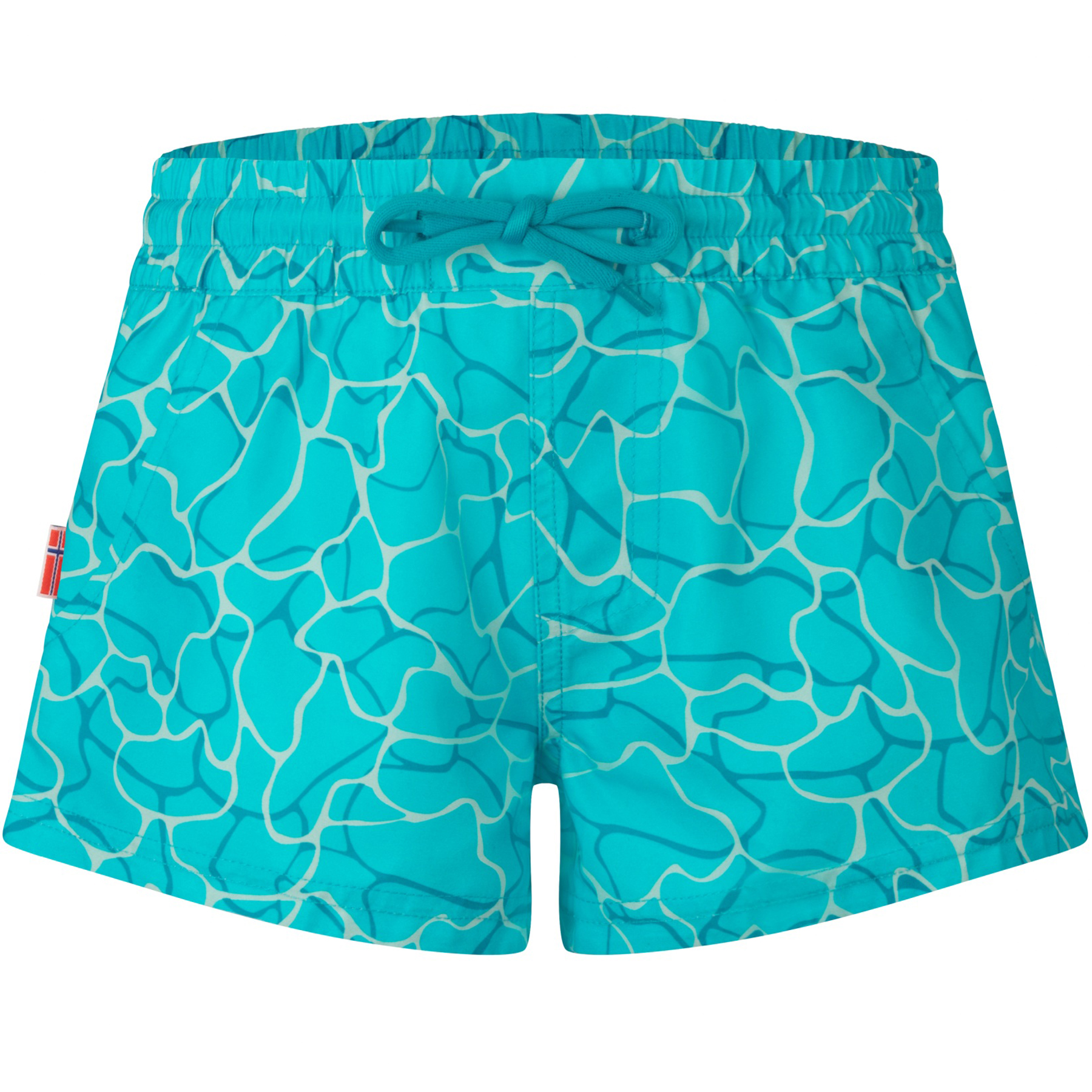 Produktbild von Trollkids Haukland Badeshorts Mädchen - Lagoon Blue/Dark Turquoise