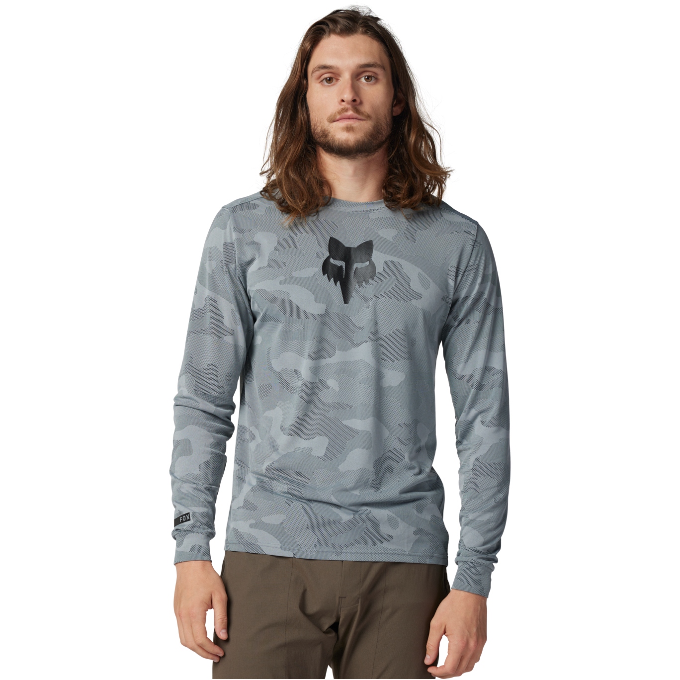 Image of FOX Ranger Tru Drirelease® Long Sleeve Jersey Men - cloud grey