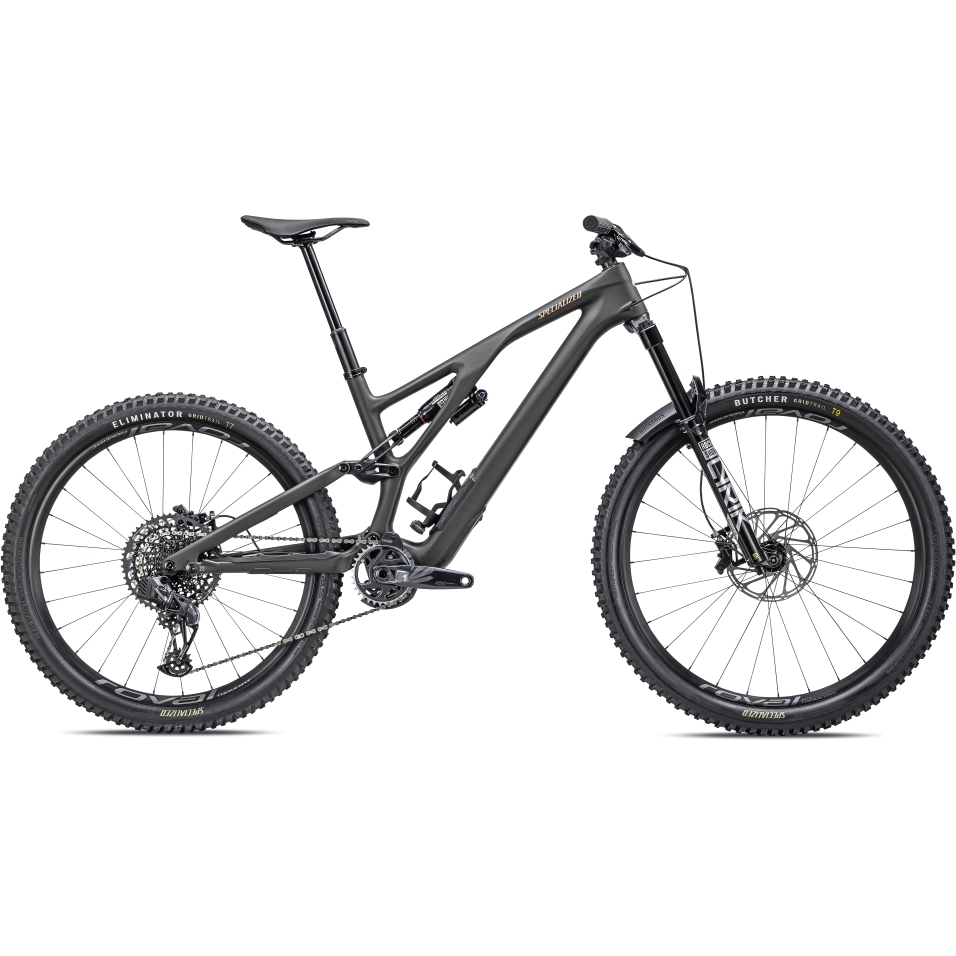 Productfoto van Specialized STUMPJUMPER EVO LTD - Carbon Mountainbike - 2023 - satin dark moss green