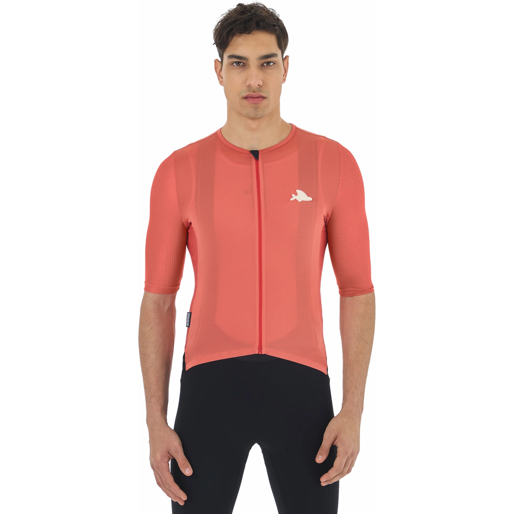 Café du Cycliste Olympe パドル Café du Cycliste Olympe Short Sleeve Jersey Men - cinder red | BIKE24