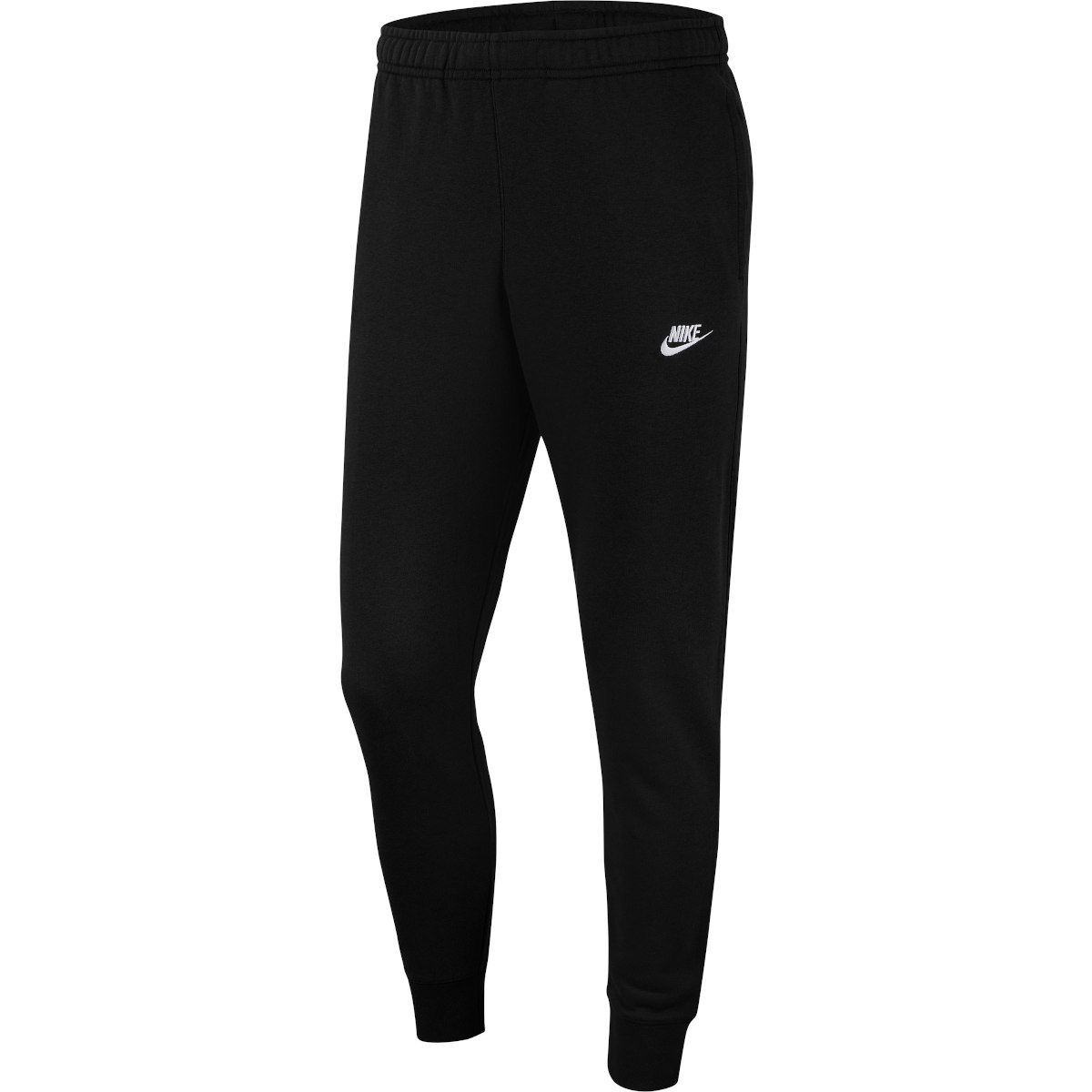 Produktbild von Nike Sportswear Club French Terry Herren-Jogginghose - schwarz/schwarz/weiß BV2679-010