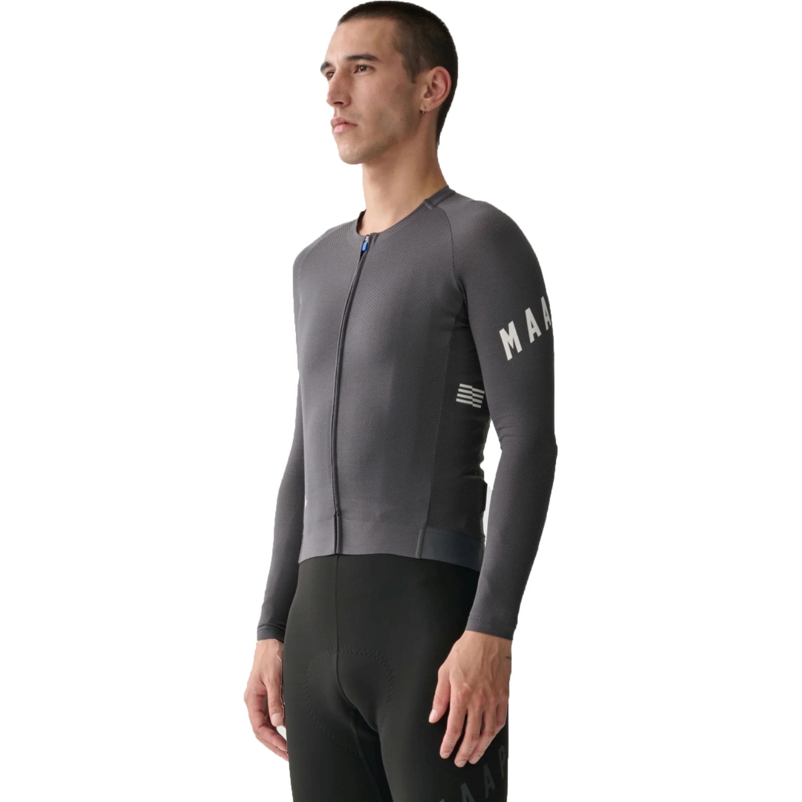 Bild von MAAP Aeon Langarmtrikot Herren - asphalt
