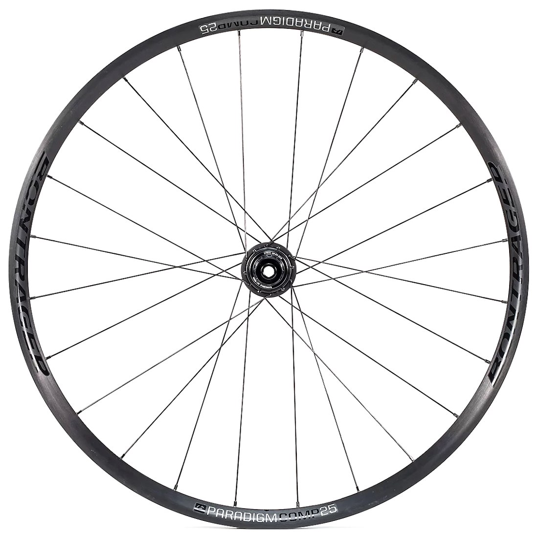 Picture of Bontrager Paradigm Comp 25 TLR Disc Road Rear Wheel - Clincher - Centerlock - 12x142mm