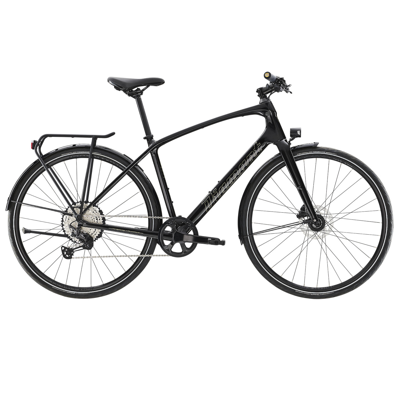 Produktbild von Diamant Rubin Super Legere Herren Trekkingrad - tiefschwarz