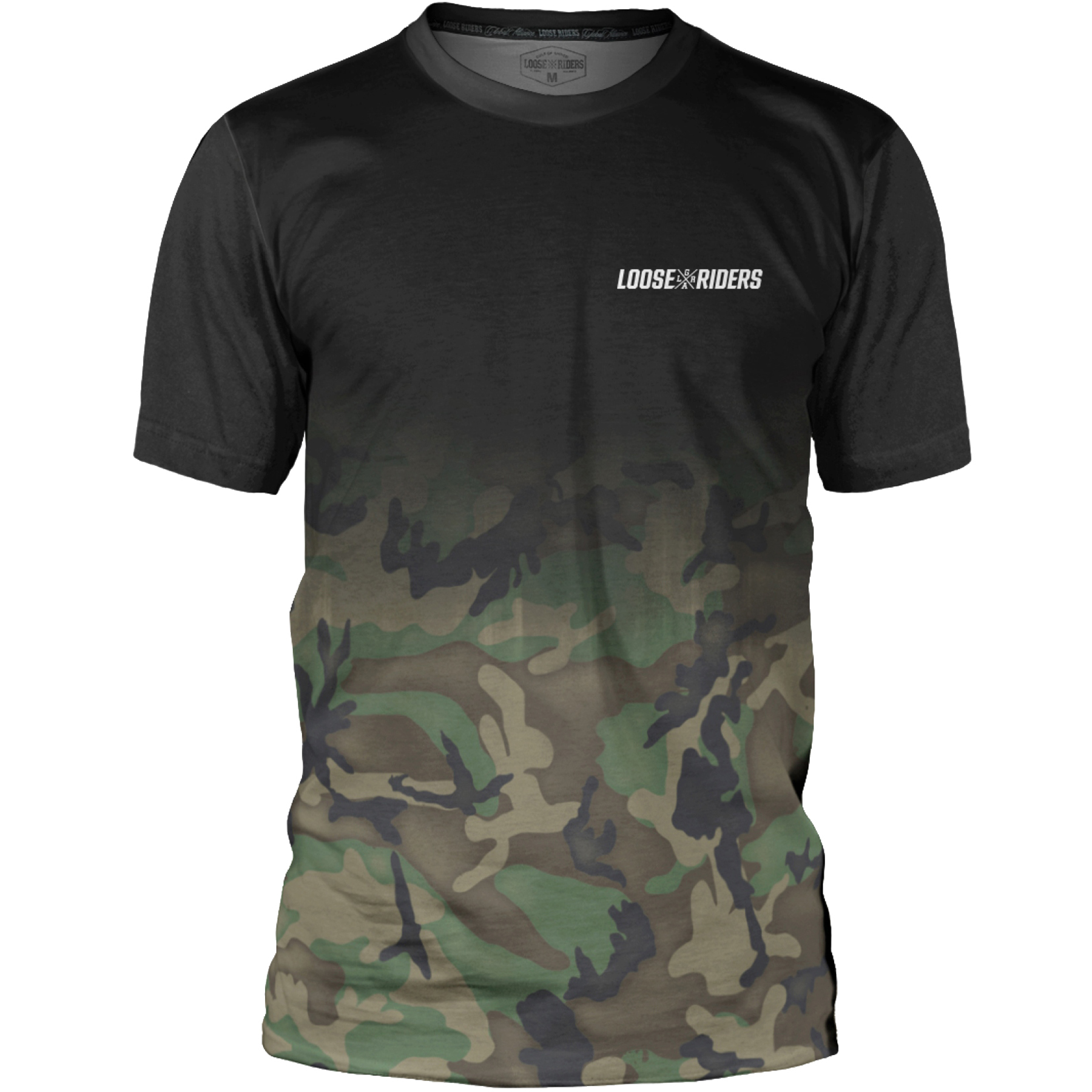 Loose Riders Basic Technical Short Sleeve Jersey - Dipped Camo | BIKE24