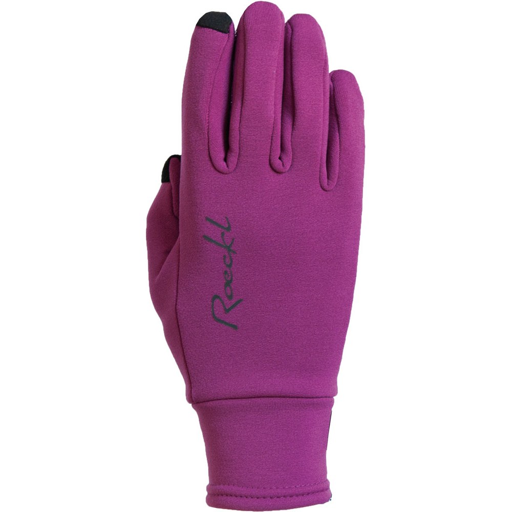 Велосипедные перчатки Roeckl Sports Paulista - berry 0640