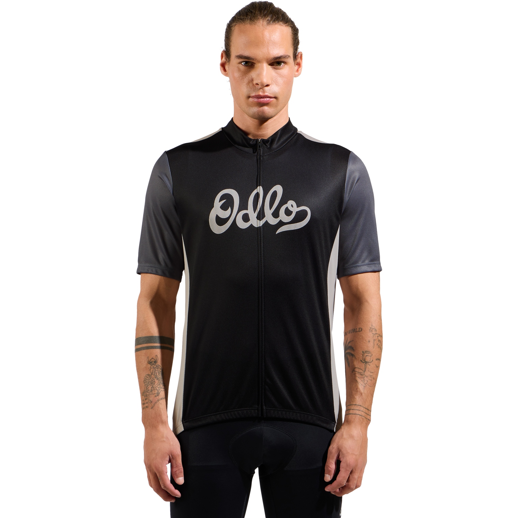 Produktbild von Odlo Essentials Vintage Radtrikot Herren - schwarz