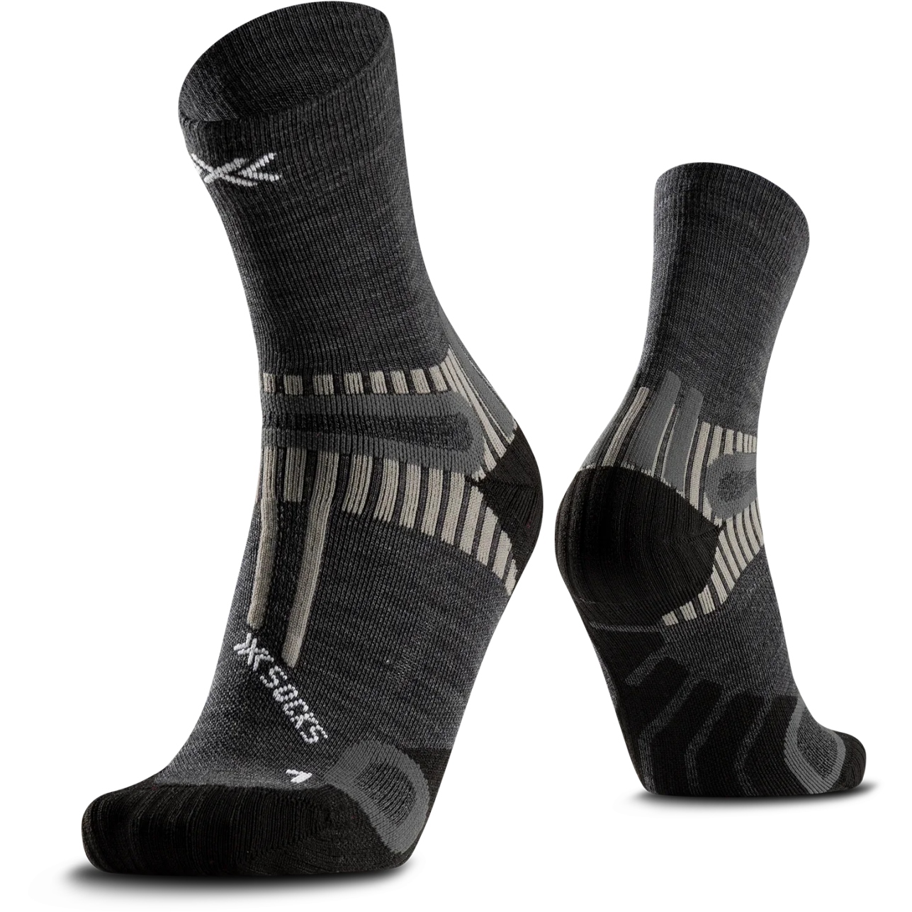 Низкие носки X-Socks Hike Perform Merino, серые