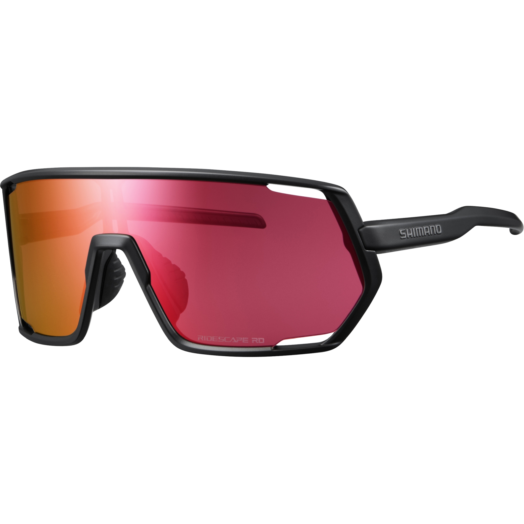 Shimano Technium Glasses - Matte Black - Ridescape RD / Clear | BIKE24