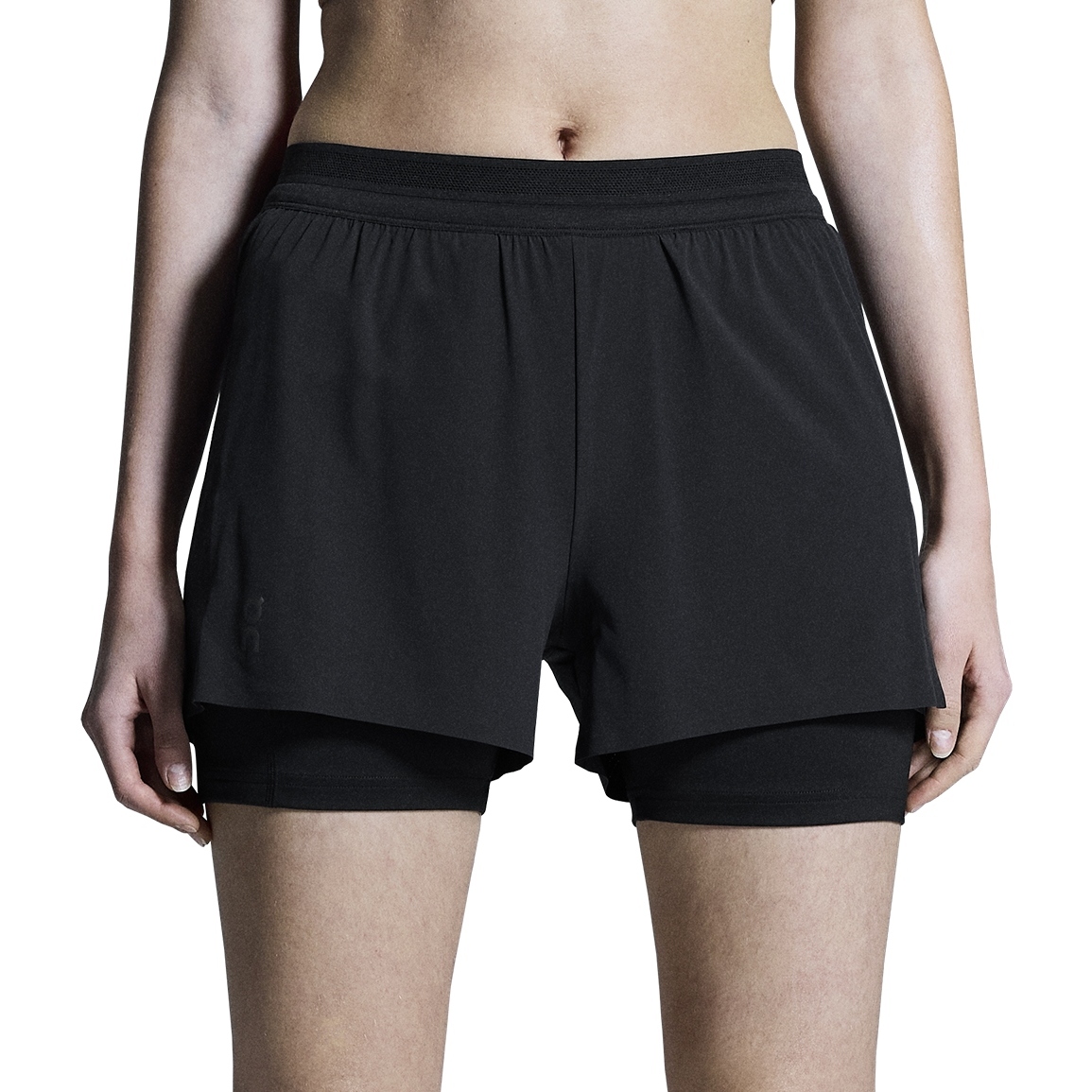 Produktbild von On 3&quot; Performance 2/1 Laufshorts Damen - Schwarz