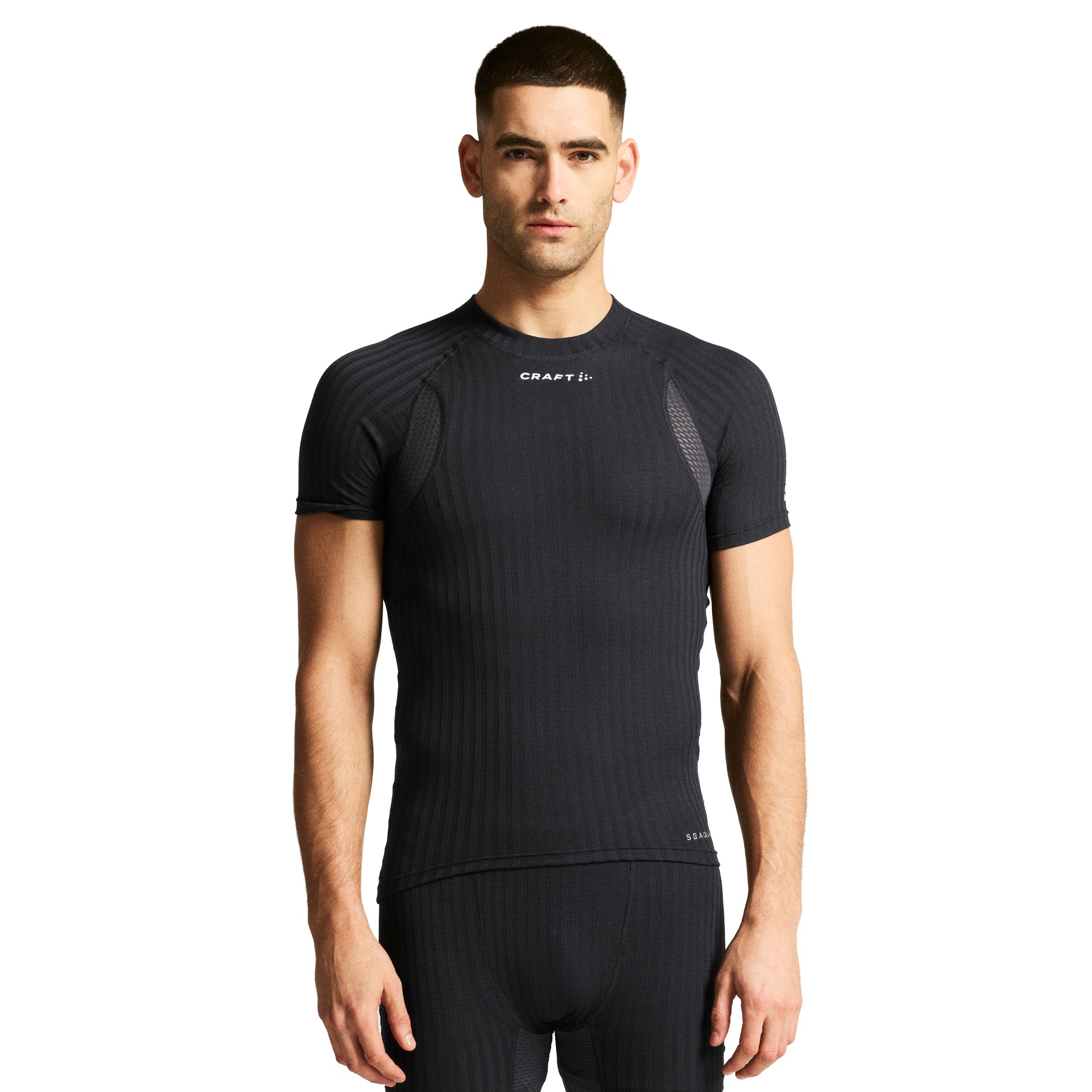 Мужская футболка CRAFT Active Extreme X с круглым вырезом горловины - черный