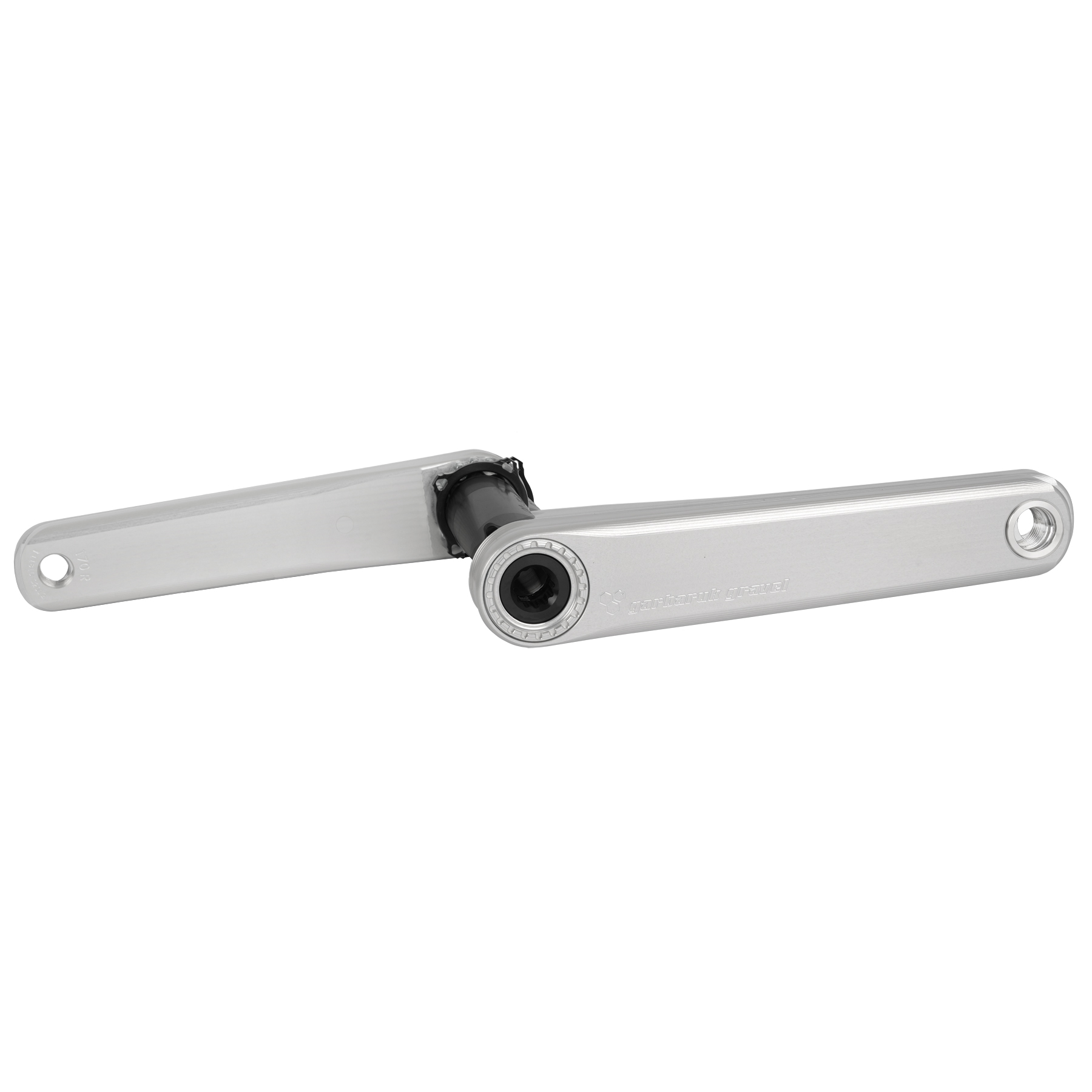 Picture of Garbaruk Road/Gravel Crank - Direct Mount | 1-speed - silver/silver